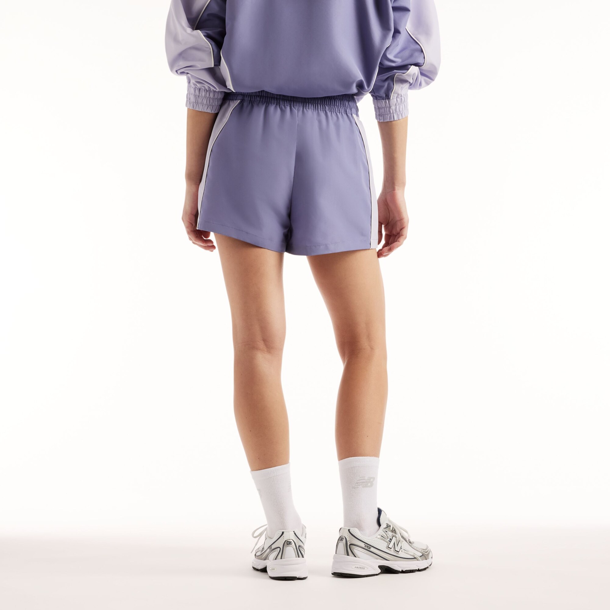 New balance Pantalón 'Trackside' lavanda / lila pastel / blanco – imagen 2