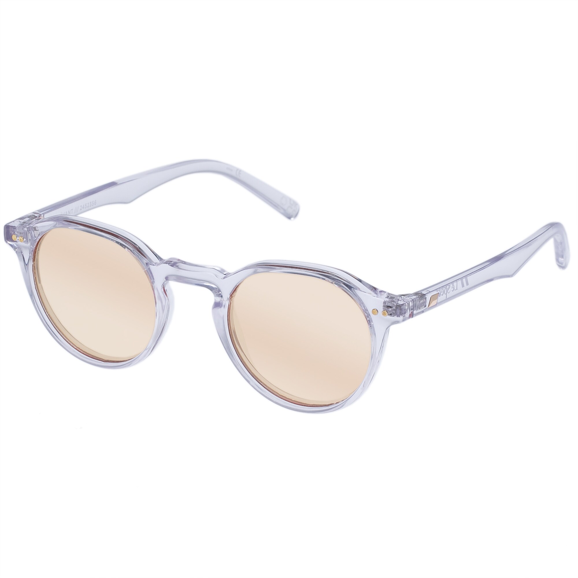 LE SPECS Slnečné okuliare 'Galavant'  bronzová / priehľadná