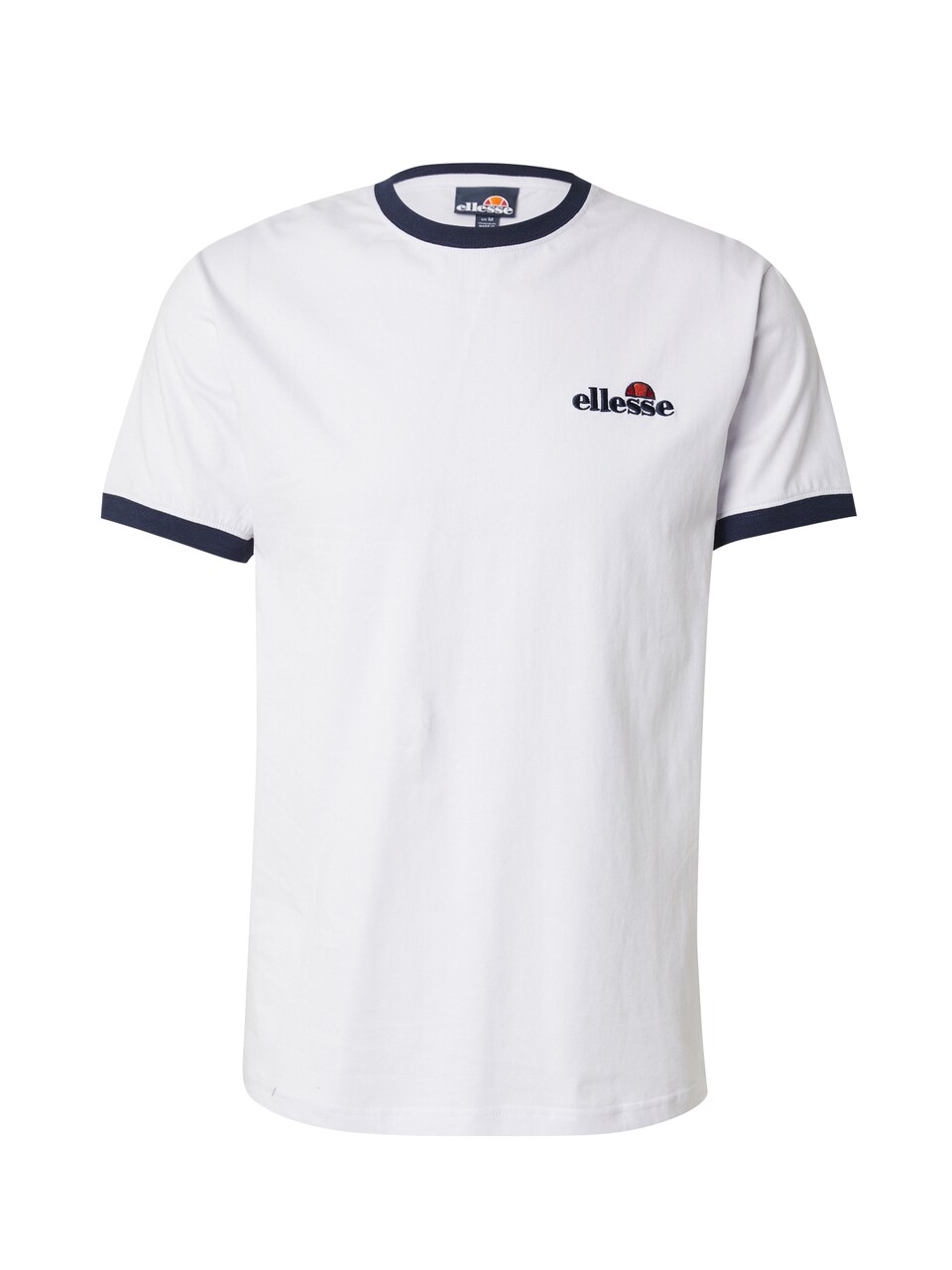 T-shirt 'Meduno' marinblå / orange / knallröd