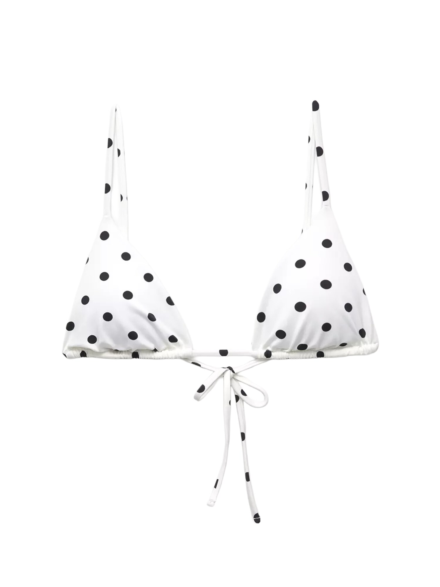 Pull&Bear Bikini felső  fekete / fehér akciós termékkép 1
