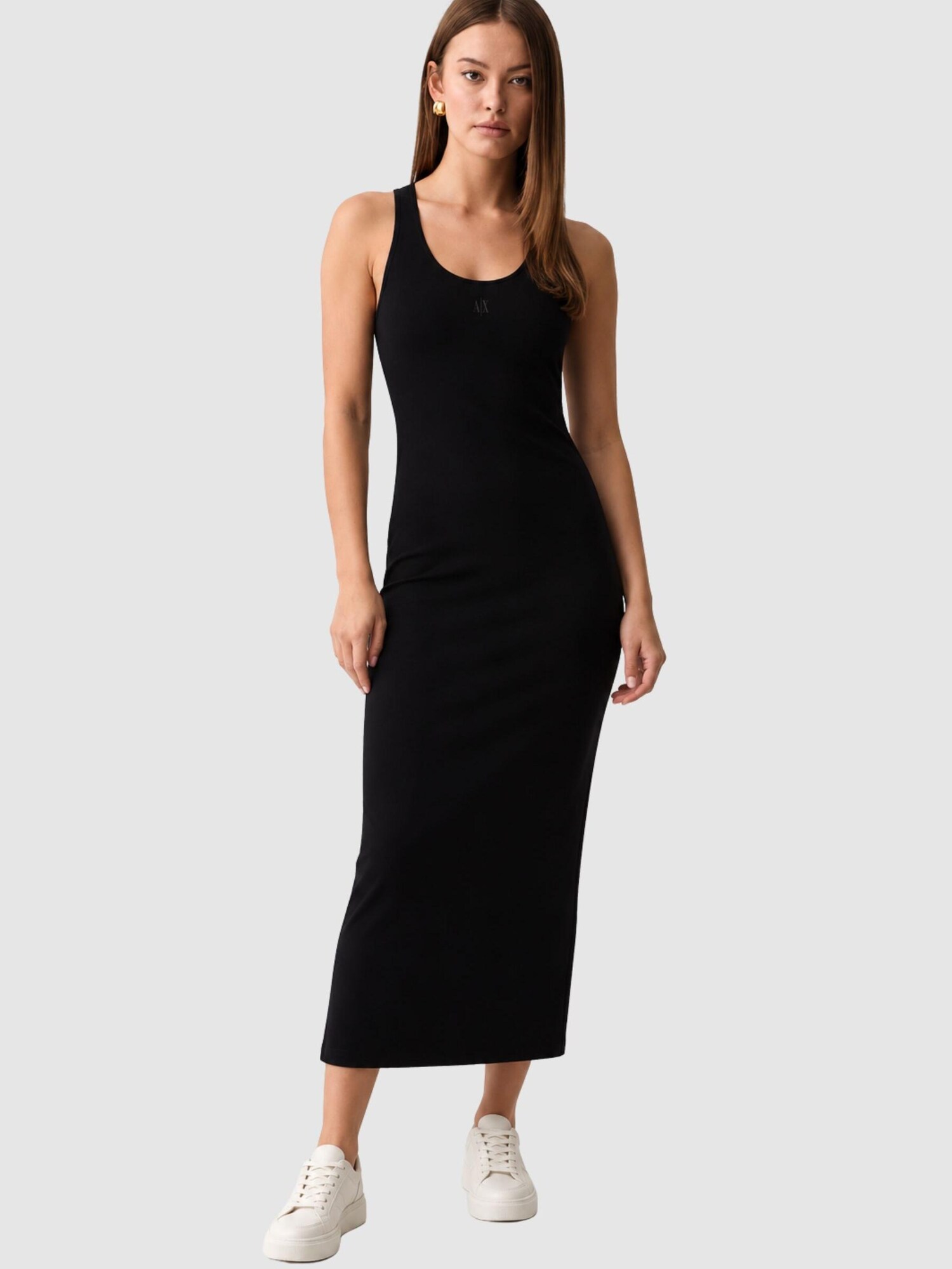 Armani Exchange Vestido Midi Sin Mangas Xw000820_af13729