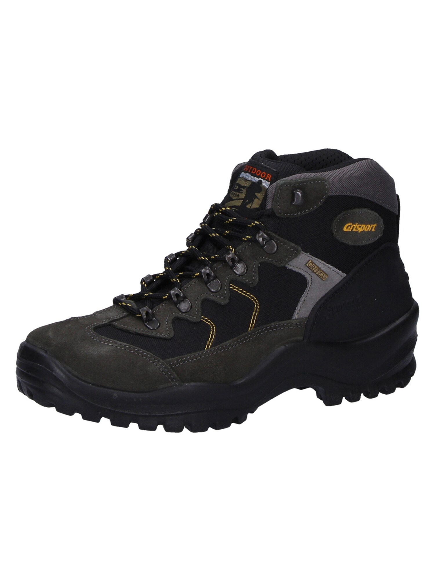 Grisport Halbschuh Wanderschuhe Schnürstiefel Gritex In Anthrazit