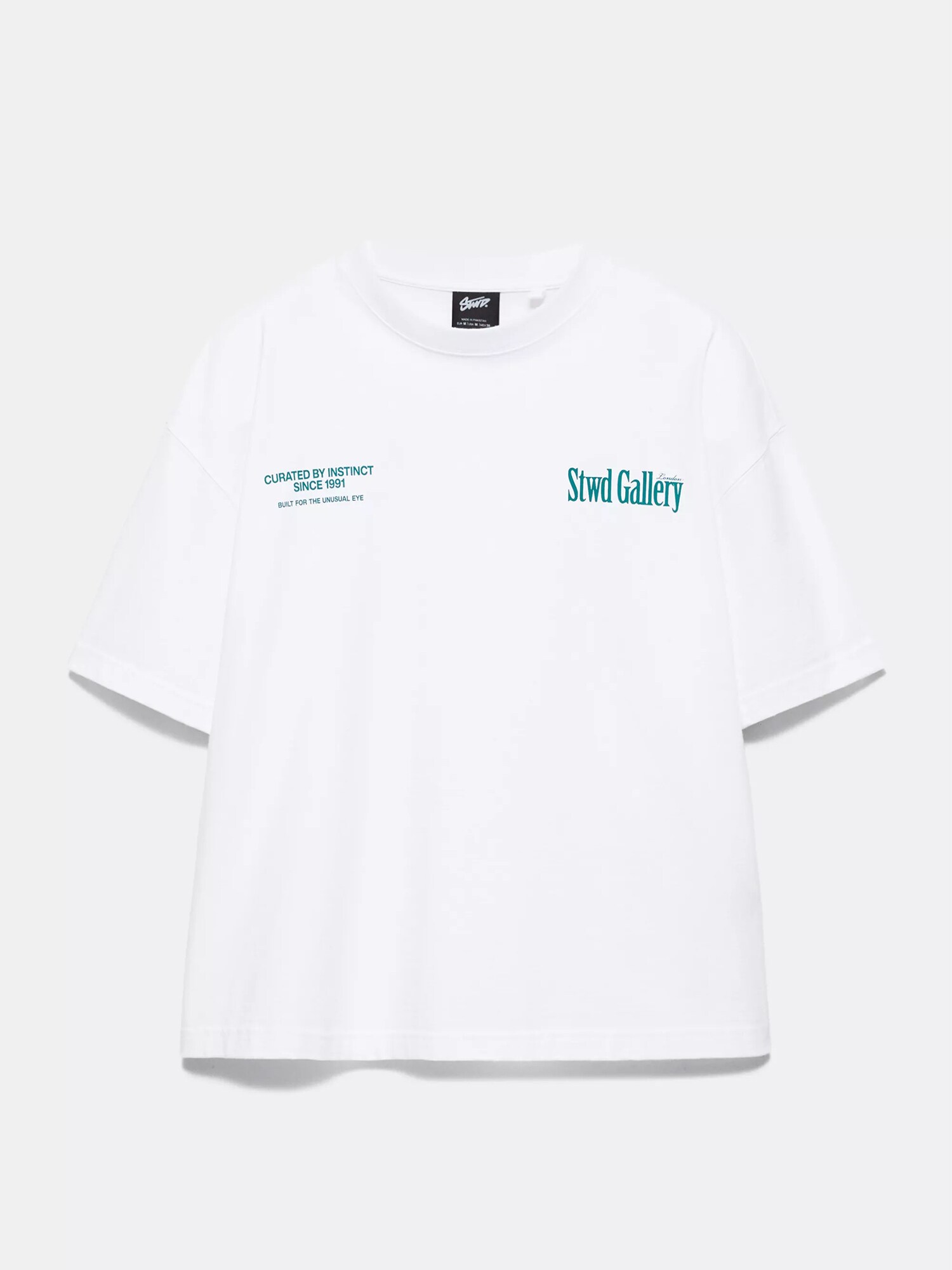 Pull&Bear Tričko 'STWD'  biela