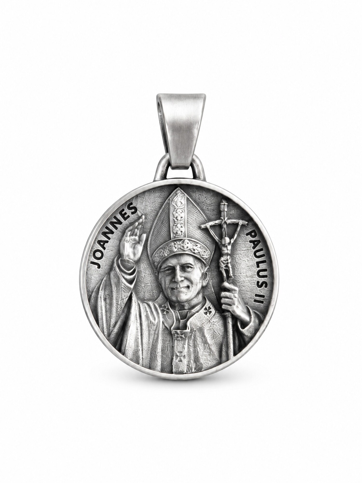 REYTEL Privjesak 'POPE JOHN PAUL II' srebro