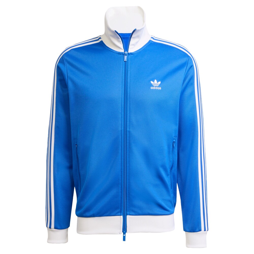 ADIDAS ORIGINALS Sweatjacke 'Adicolor Classics Track' Herren Größe S hellblau / weiß