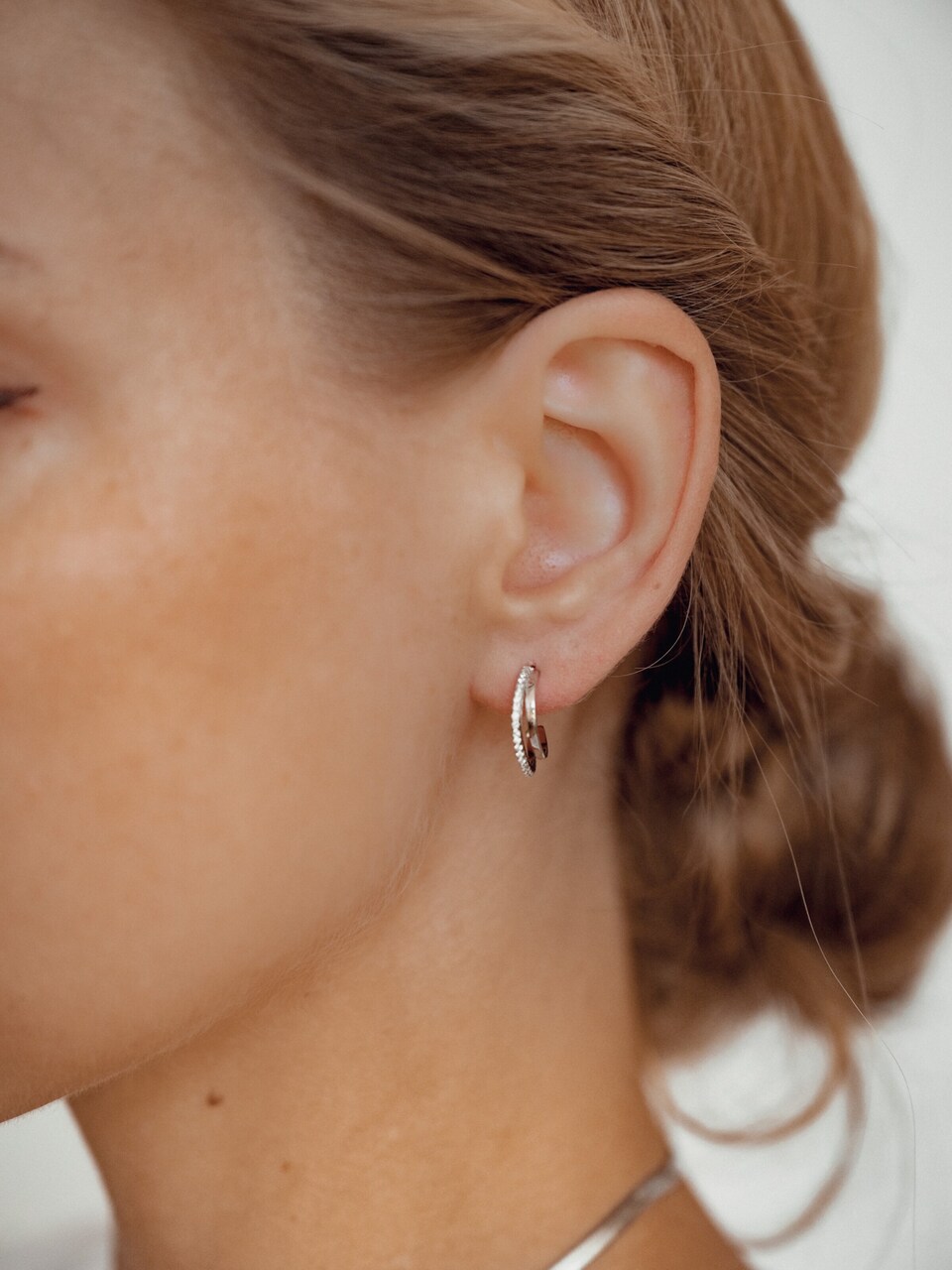 Örhängen 'Duo Sparkle'