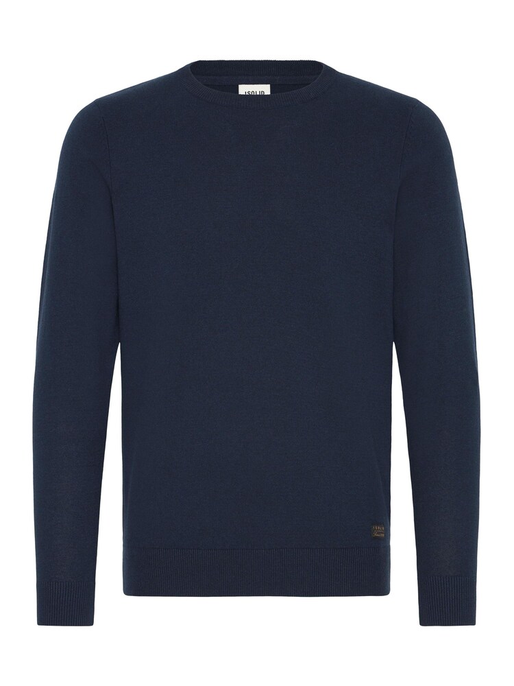 !Solid Strickpullover ' SDAKANT ' Herren Größe M blau