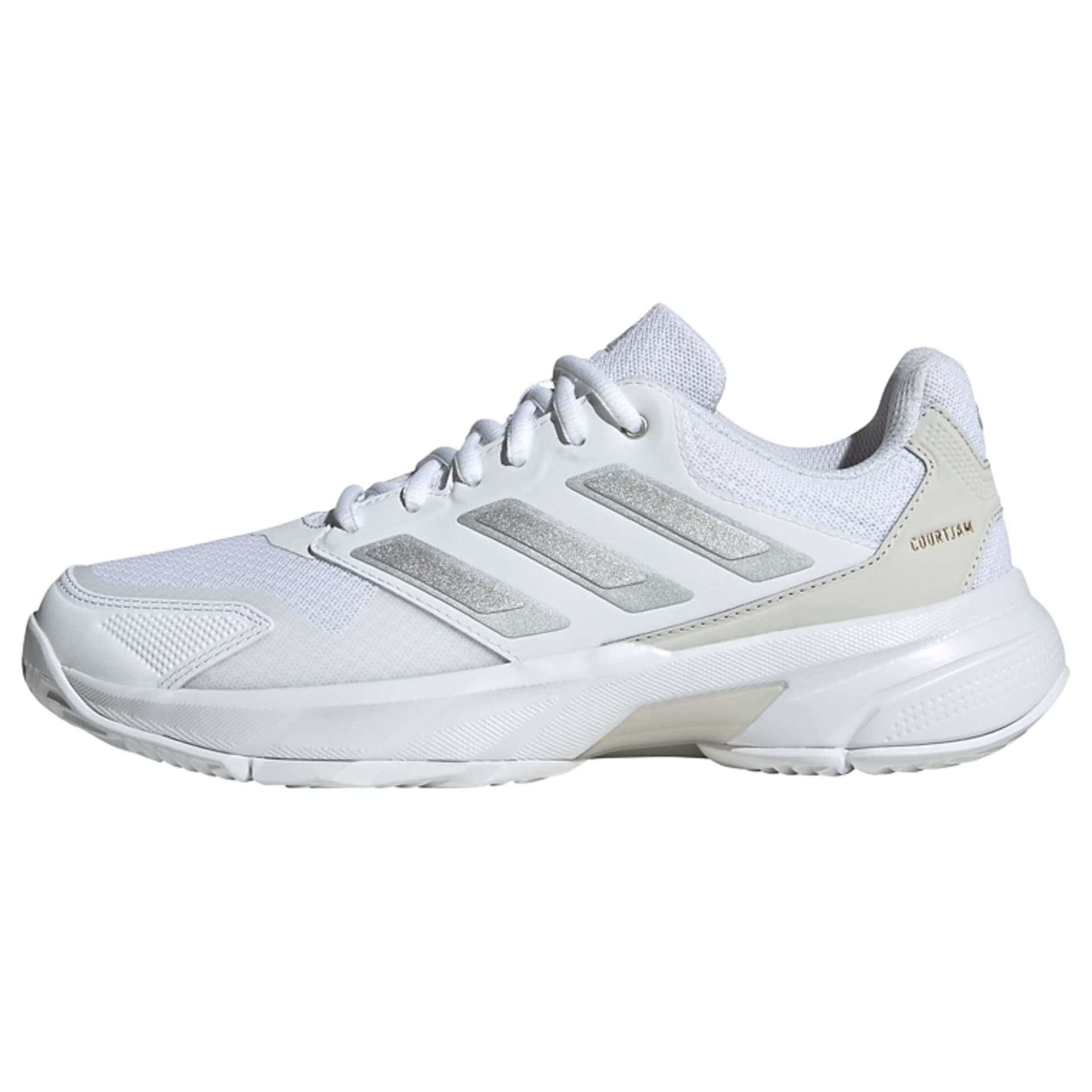 Adidas Performance Sportsko 'CourtJam Control 3' ljusgrå / silver sneakers dam