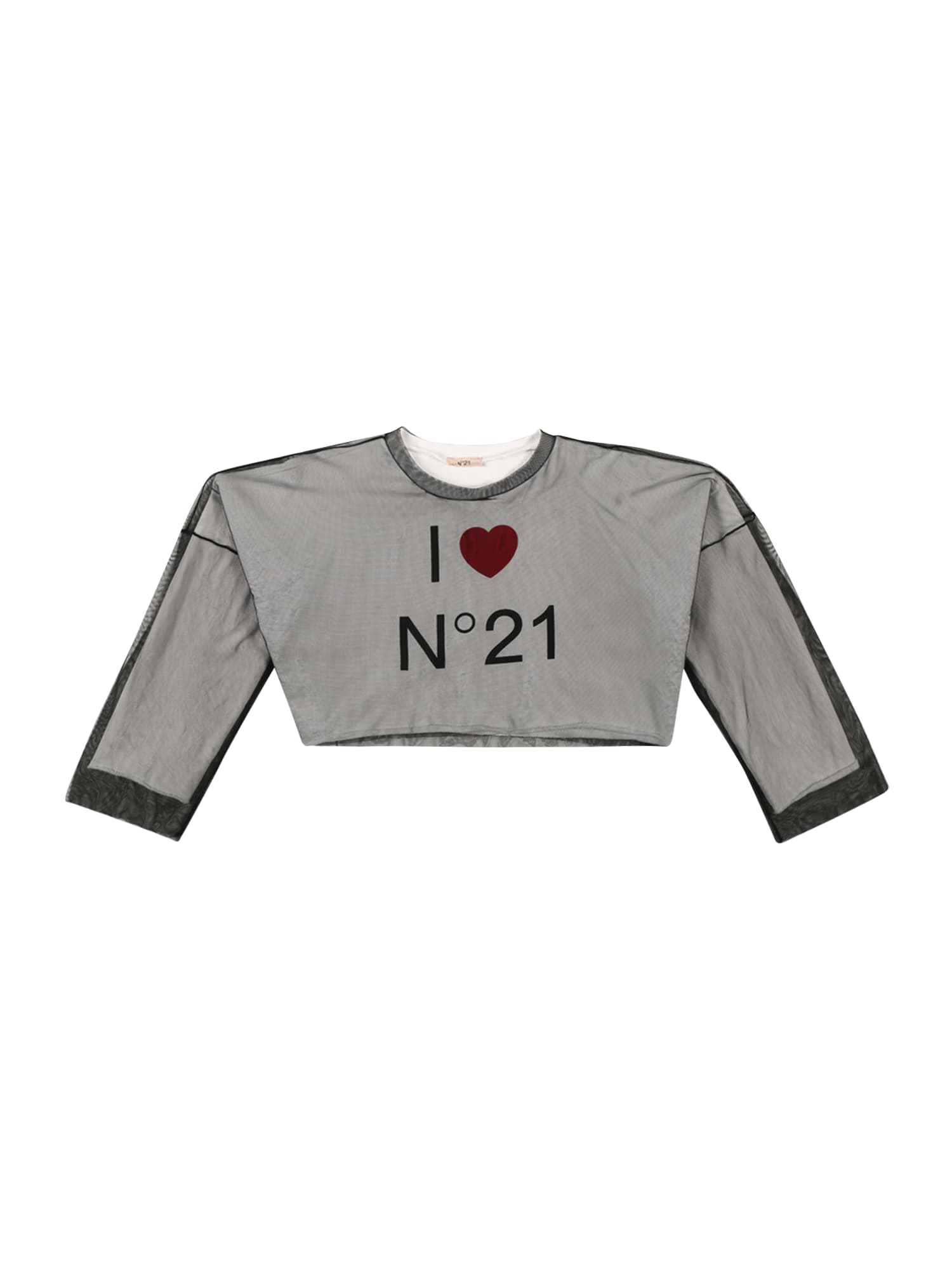 N°21 Sportisks džemperis sarkans / melns / balts