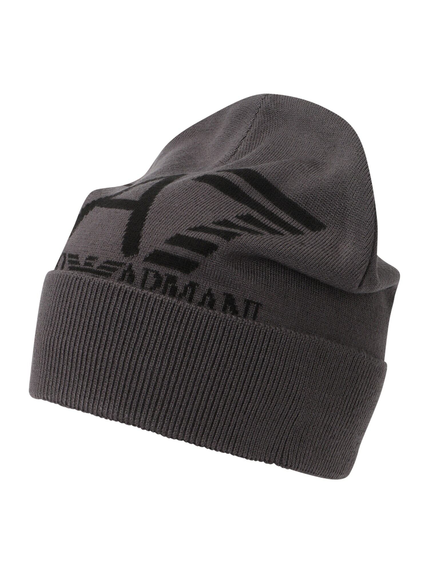 EA7 Emporio Armani Căciulă  gri / negru