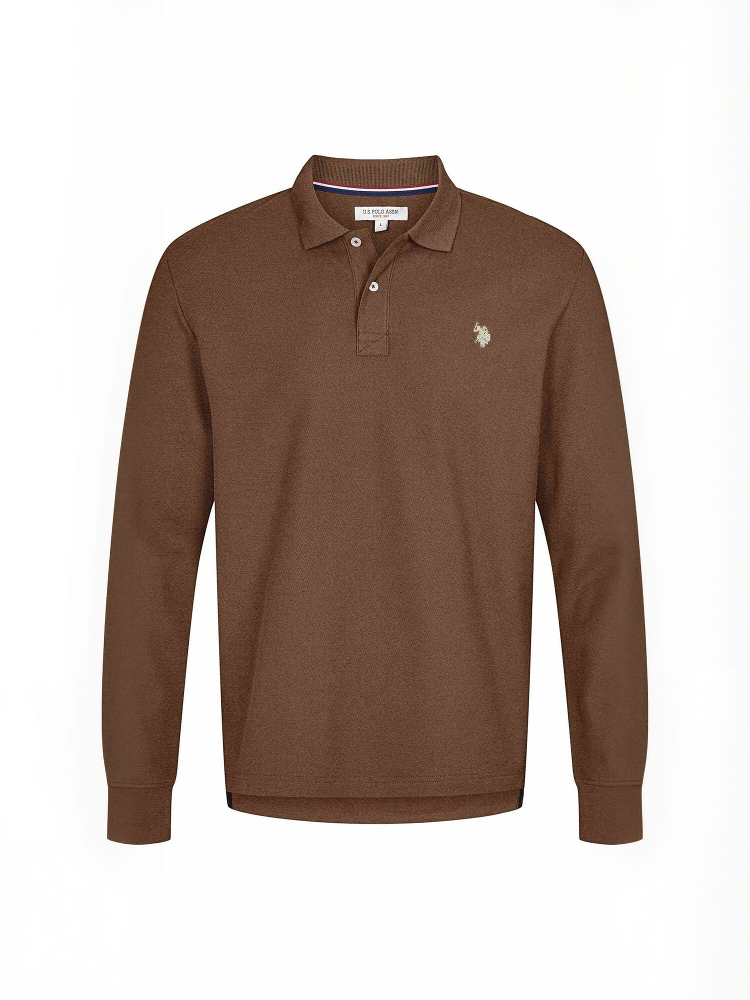 U.S. POLO ASSN. Cămașă  UMBrett  castaniu
