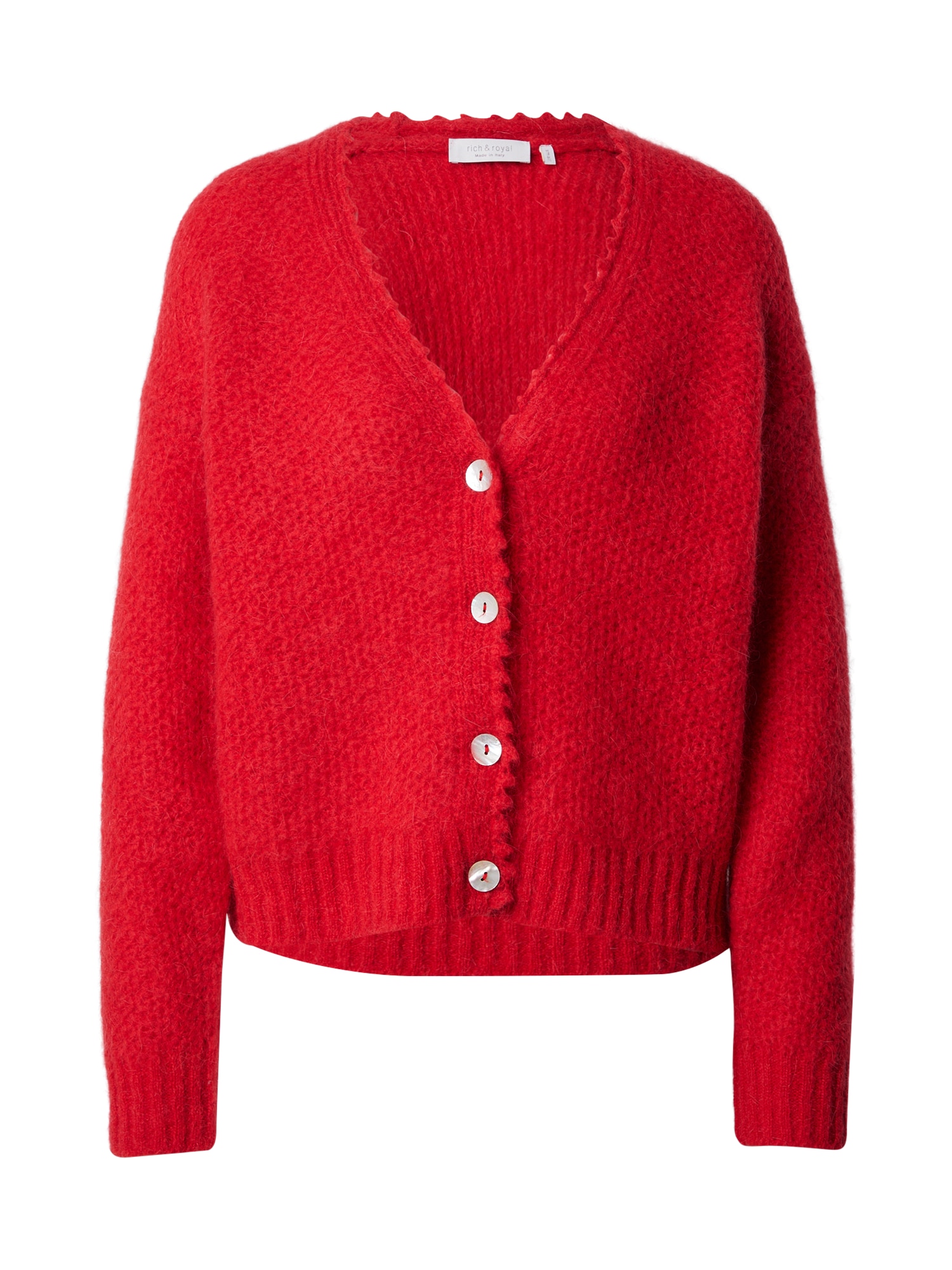 Rich & Royal Strickjacke rot