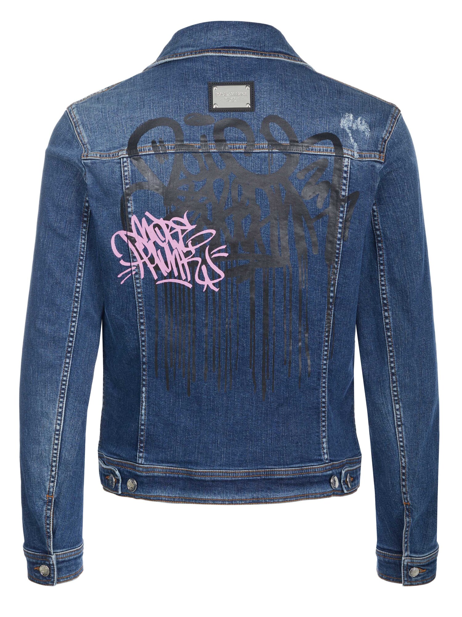 DOLCE & GABBANA Chaqueta de entretiempo 'Dolce & Gabbana Jacke'  azul oscuro