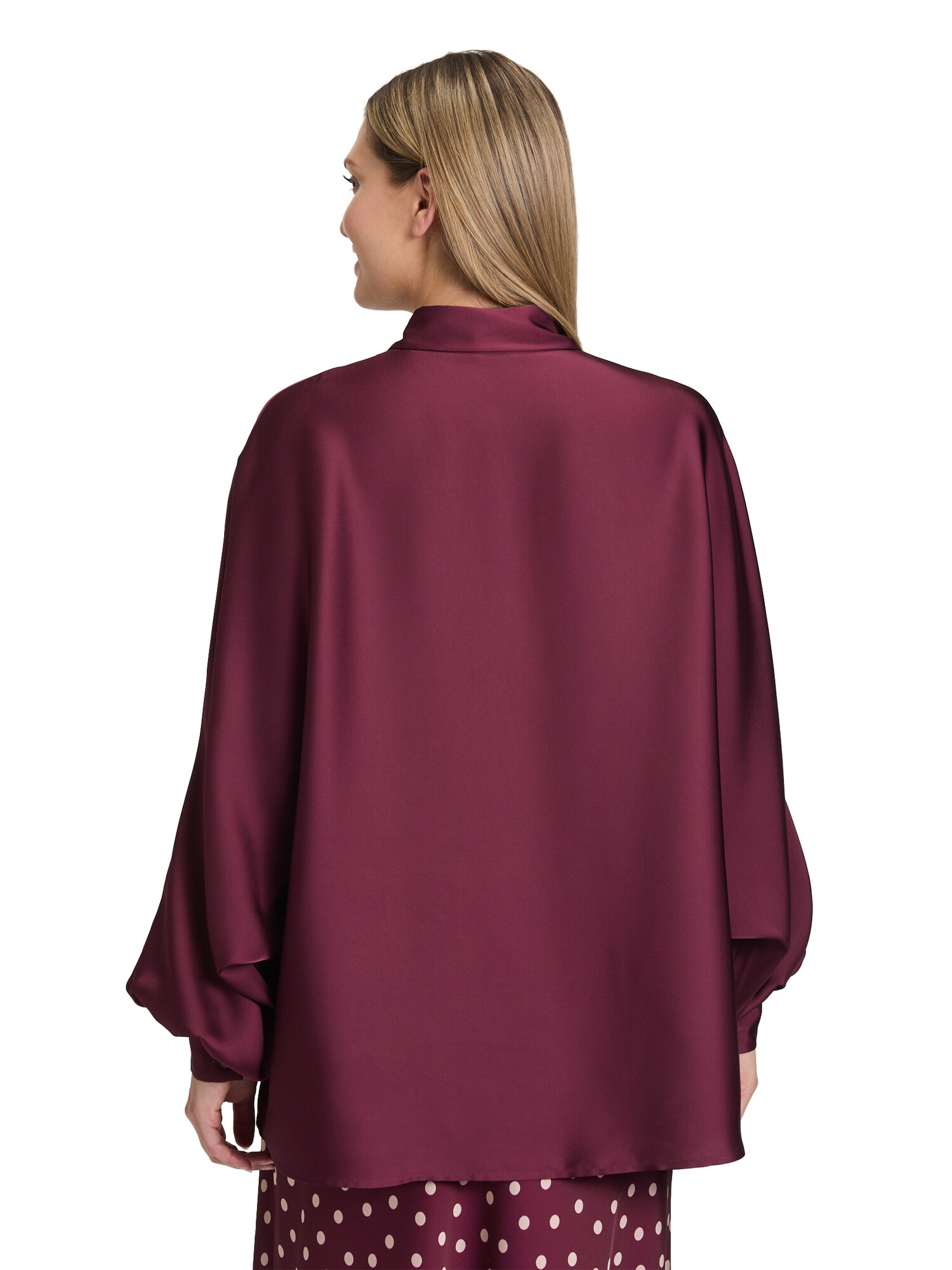 Thumbnail - Vera Mont Satin-Bluse mit Kragen