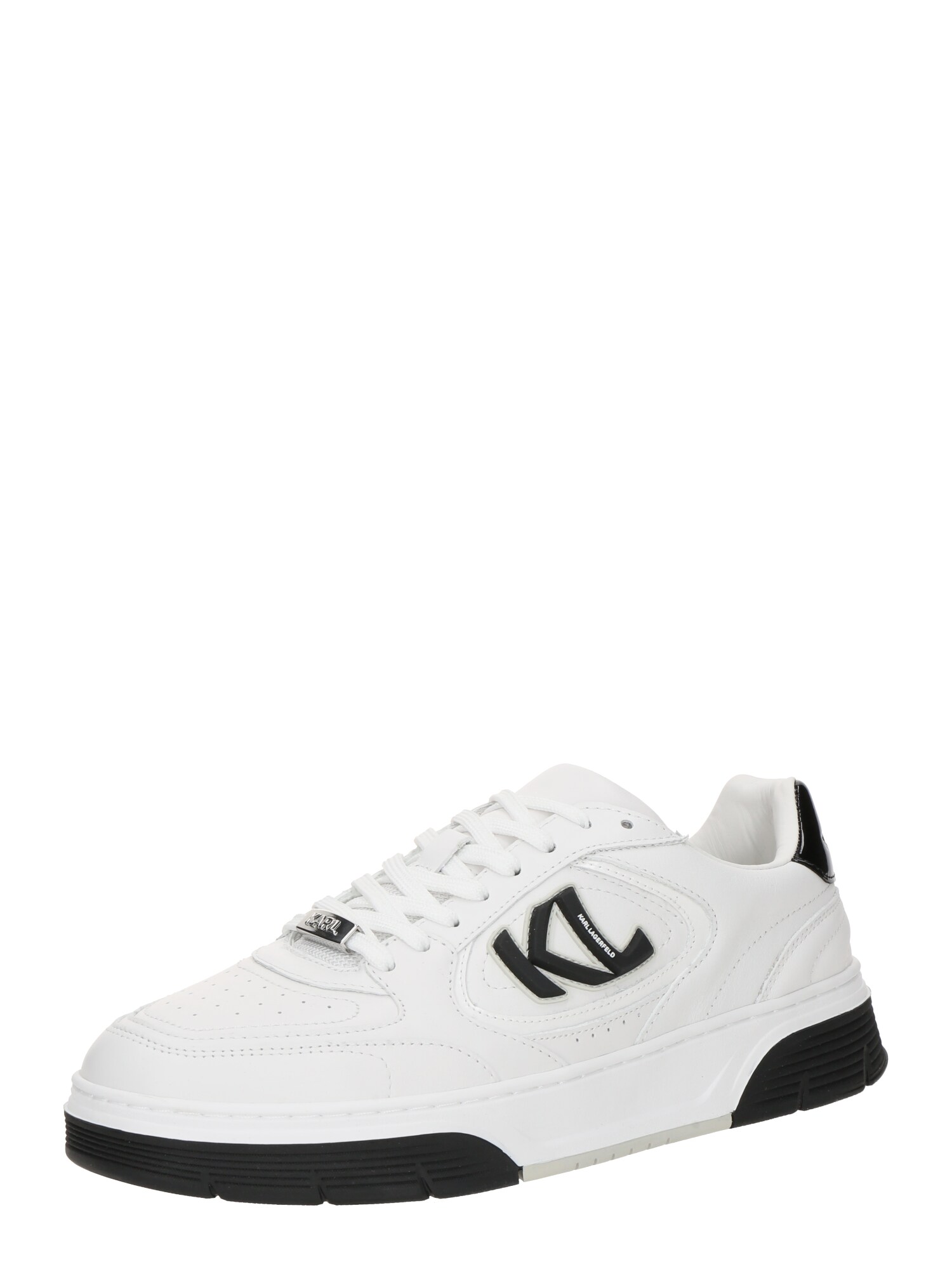 Karl Lagerfeld Sneaker low  negru / alb