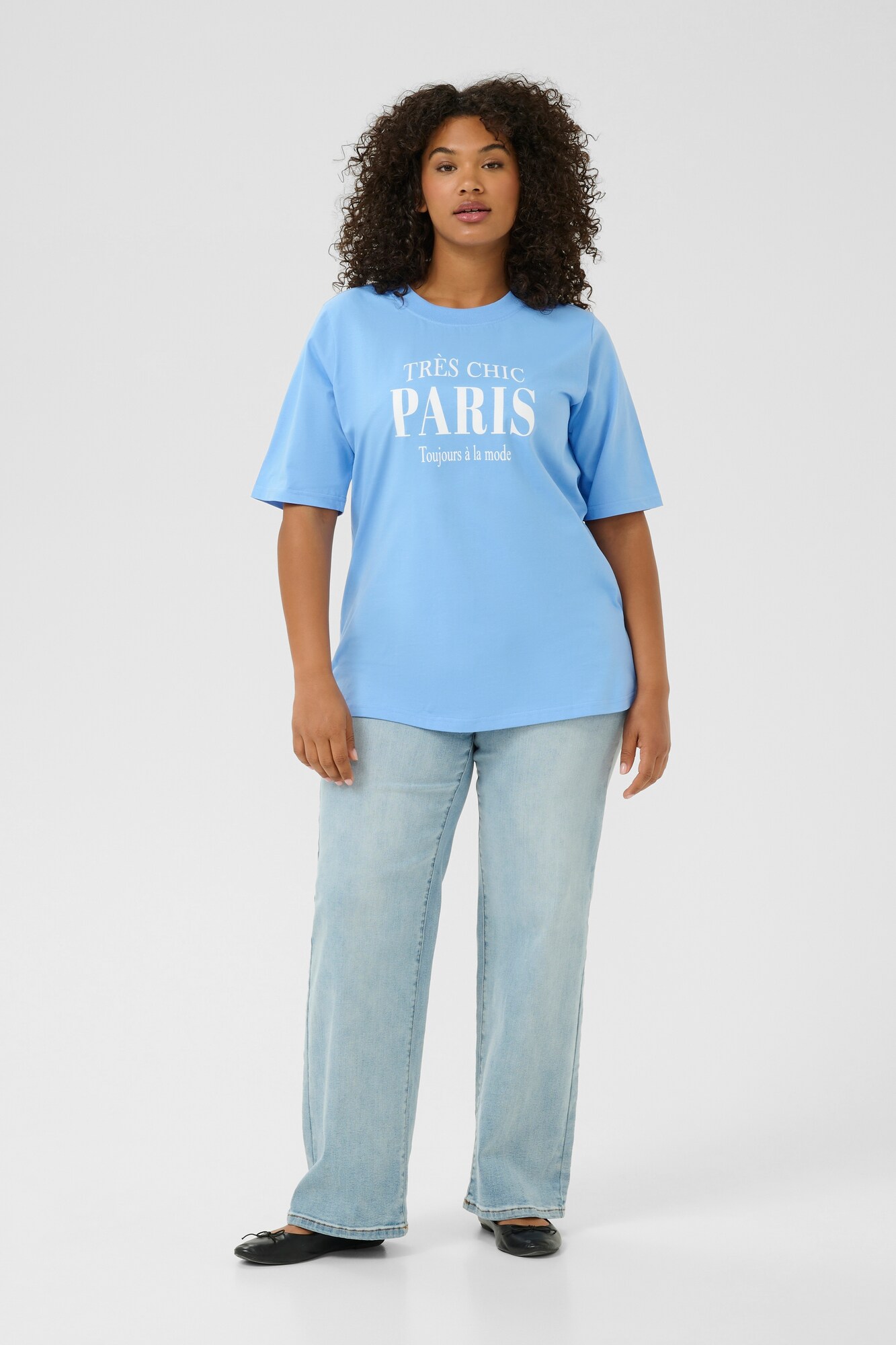 Thumbnail - KAFFE CURVE T-Shirt KCfrey