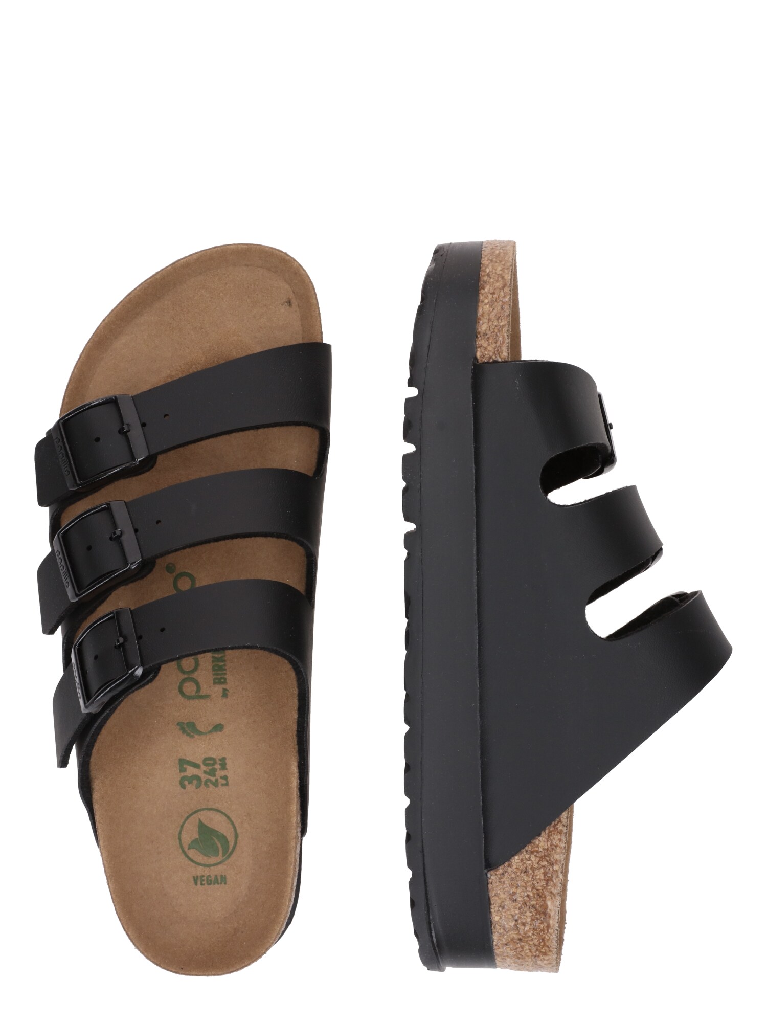 BIRKENSTOCK Papucs  fekete termék 2. képe