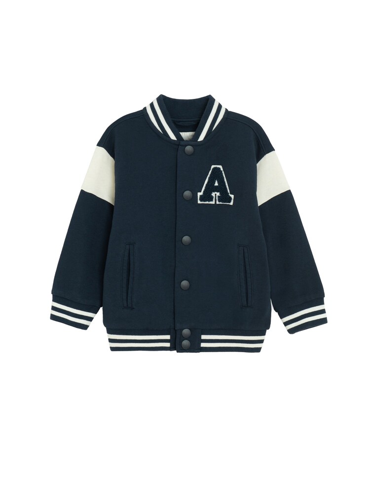 Cool Club Sweatjacke Jungen Größe 128 navy / weiß