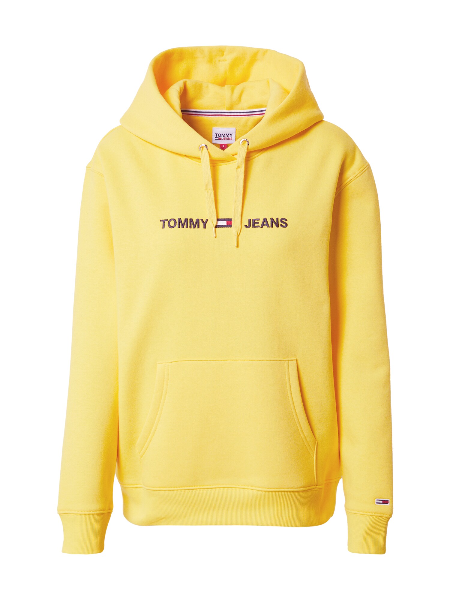 Tommy Jeans Megztinis be užsegimo  geltona / balta / raudona / tamsiai mėlyna jūros spalva