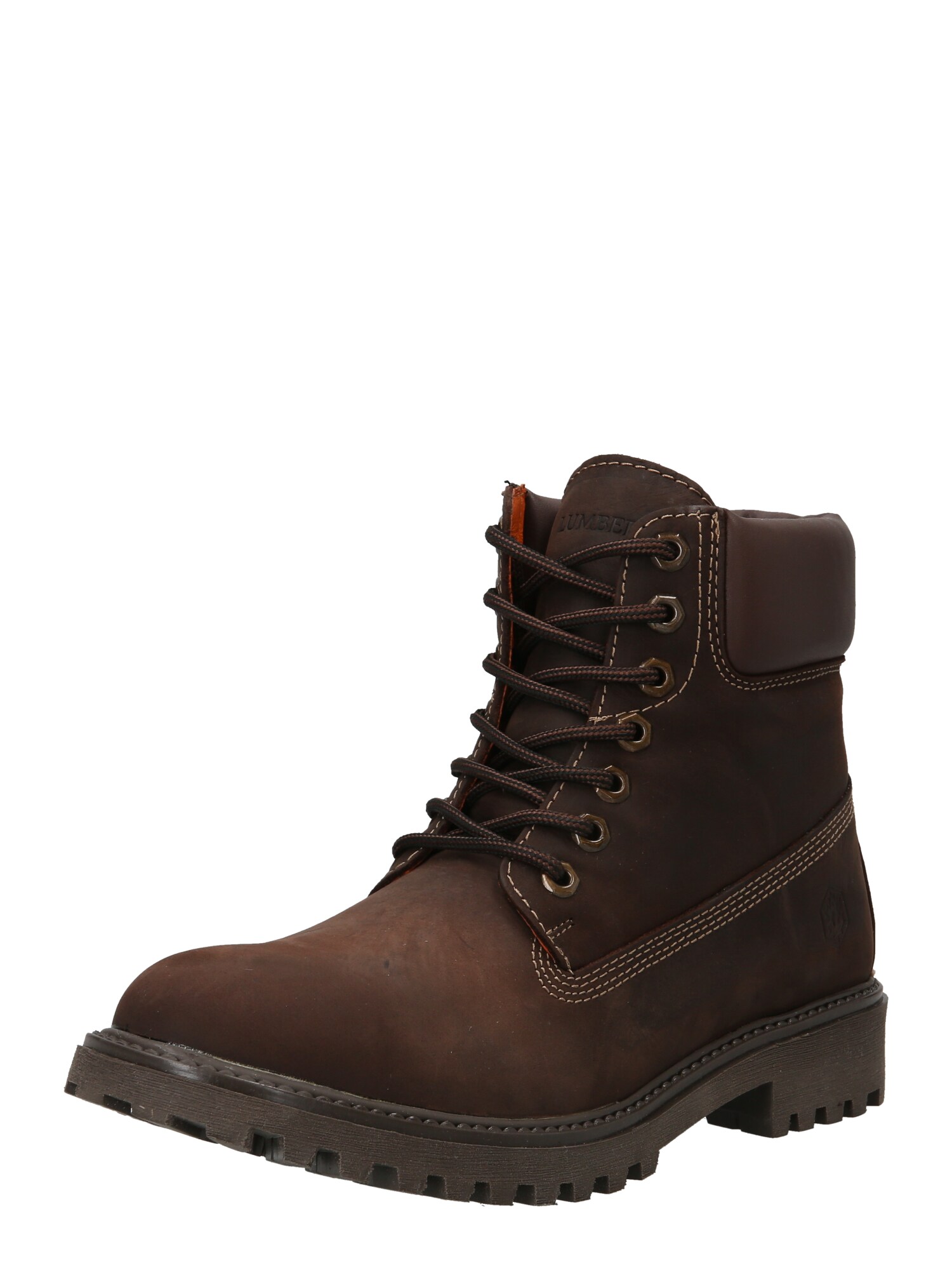 Lumberjack Botas com atacadores 'River'  castanho escuro