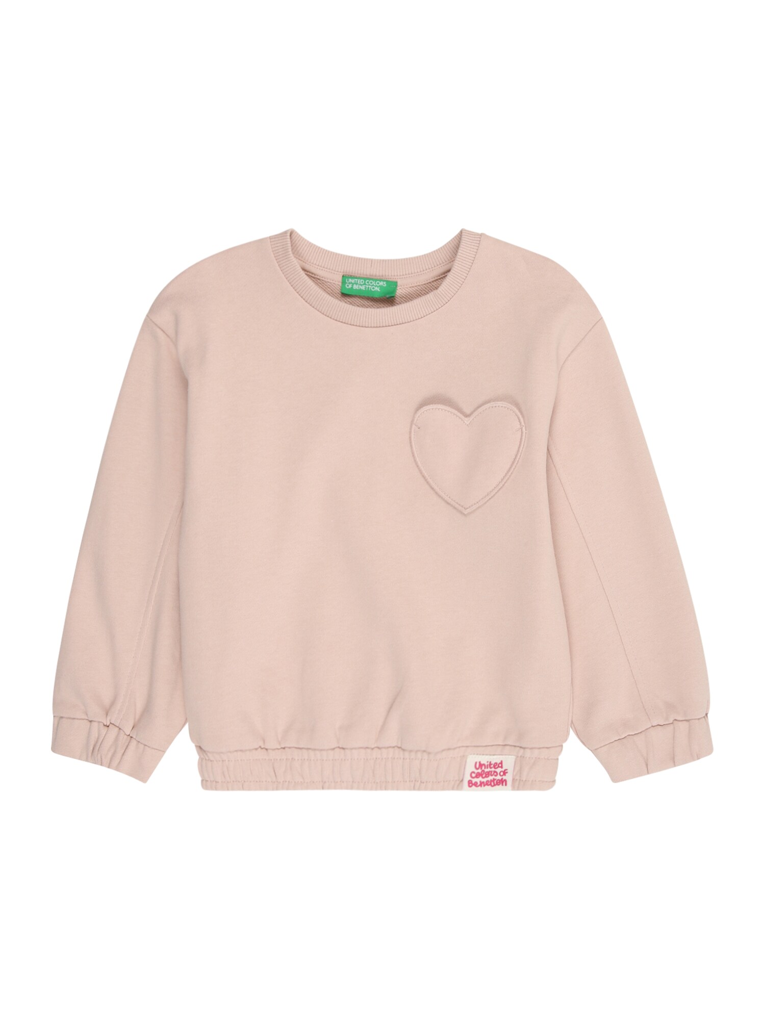 UNITED COLORS OF BENETTON Tréning póló  púder akciós termékkép 1