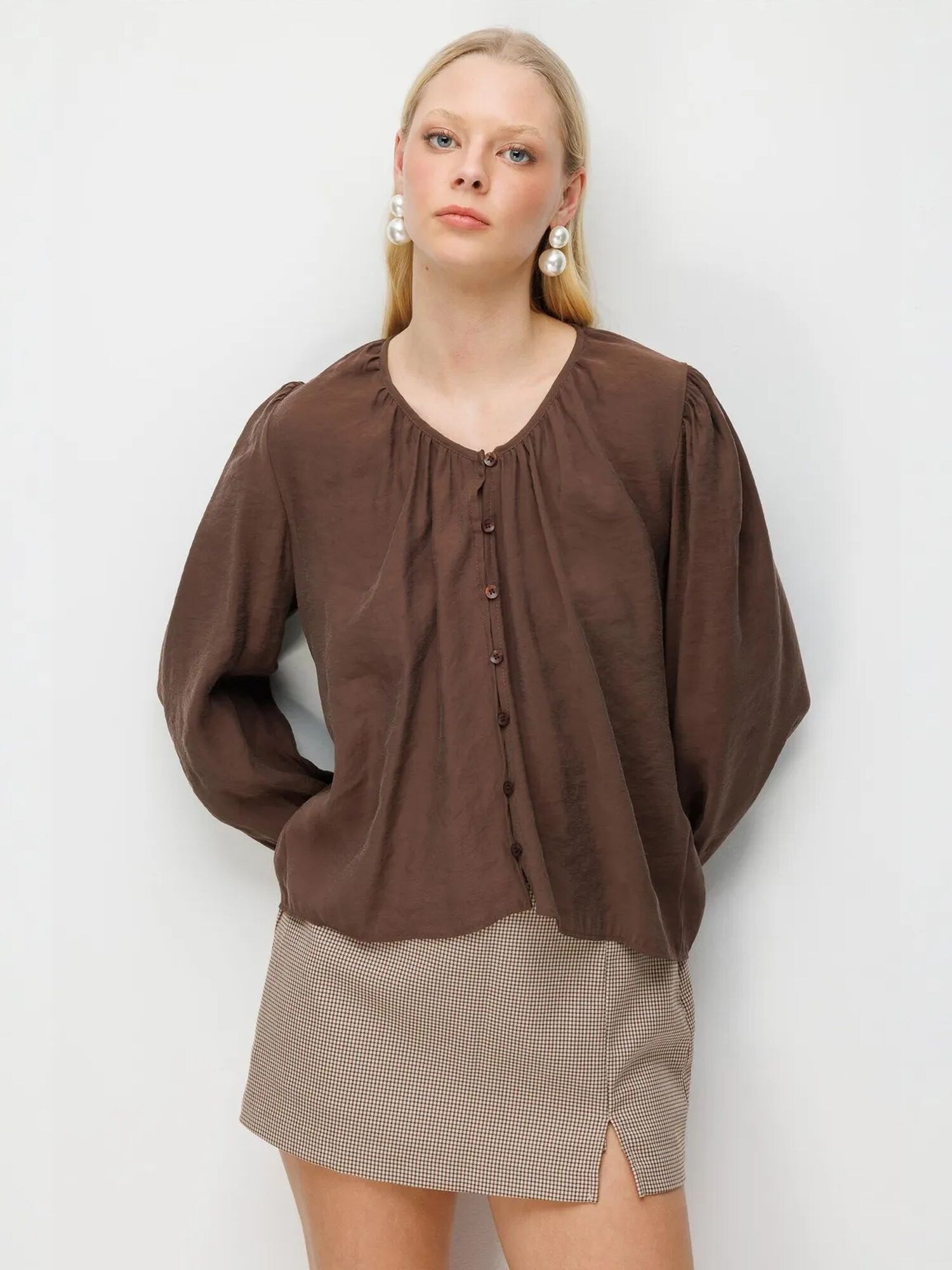 MixRay Bluza smeđa