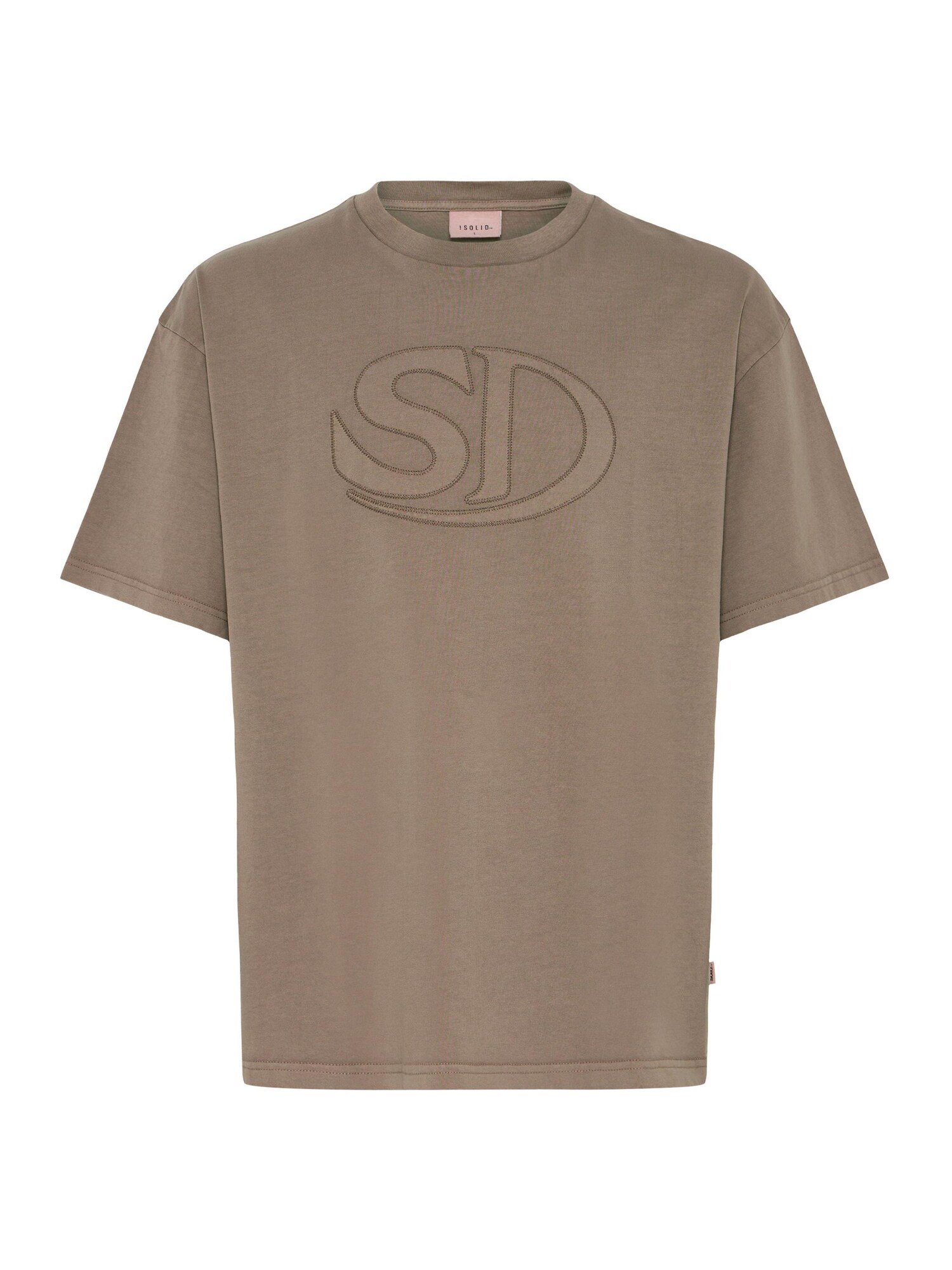 !Solid Camiseta ' SDUncaster '  marrón