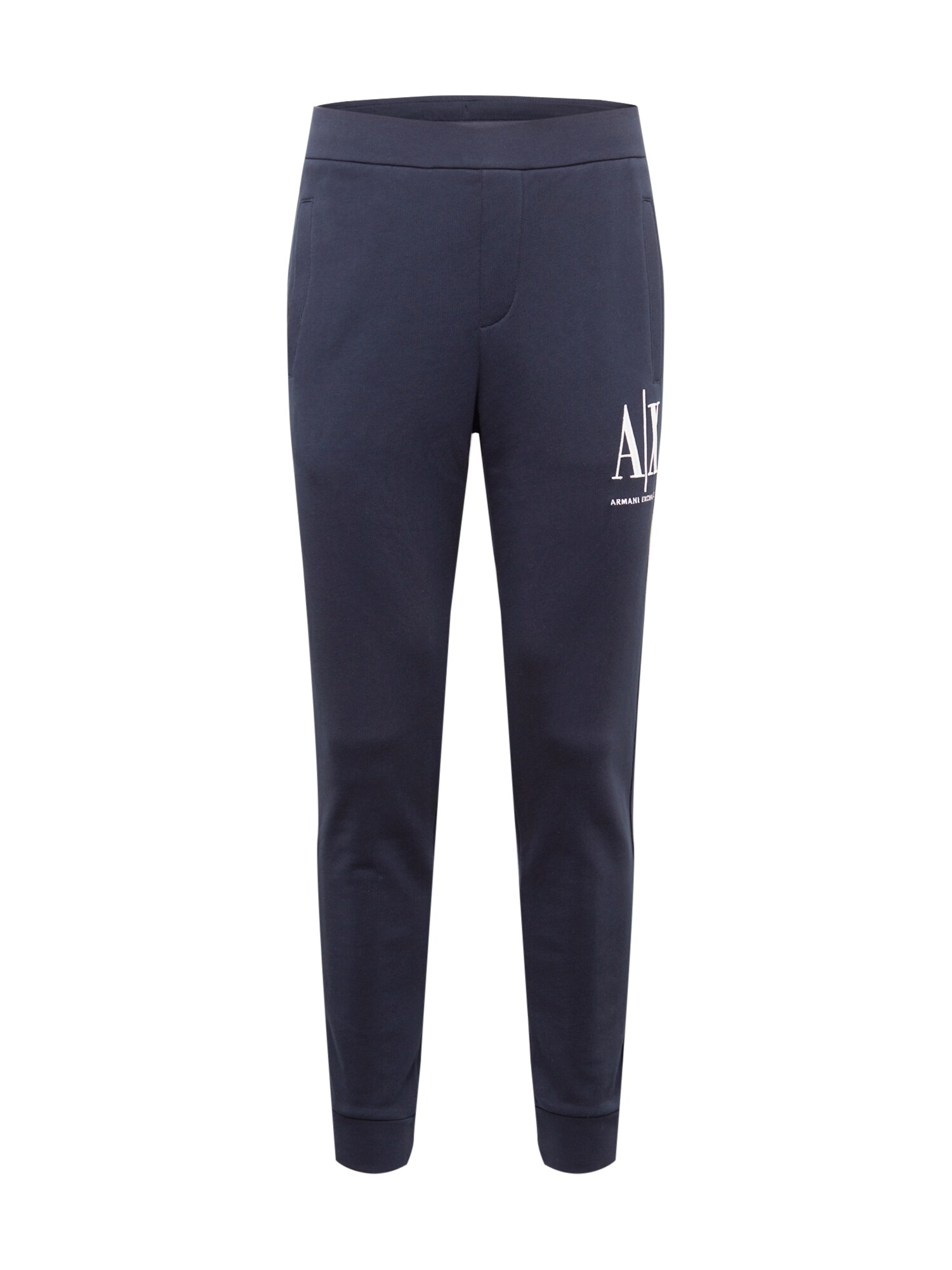 Armani Exchange Pantaloni '8nzppa'  Bleumarin / Alb