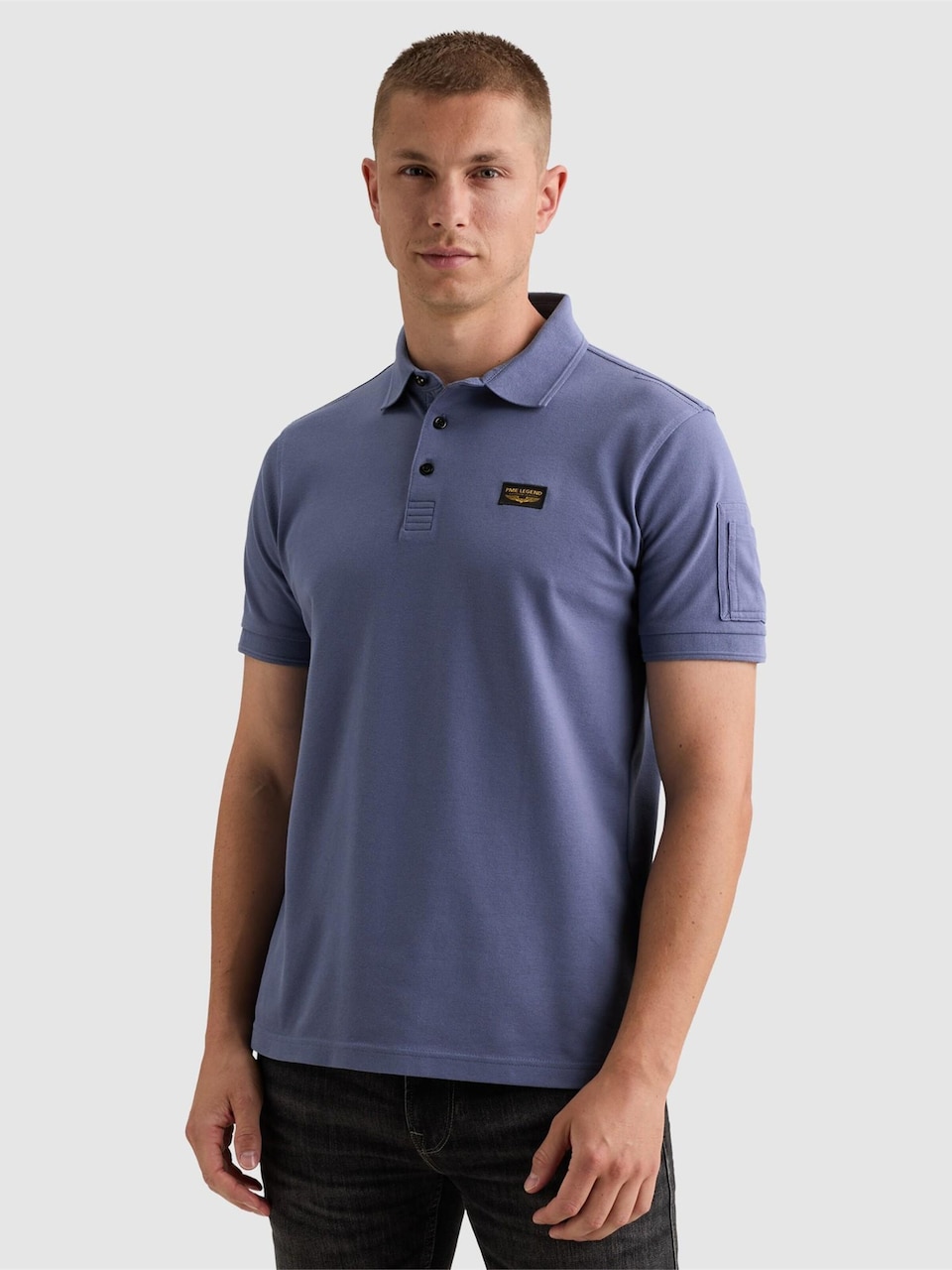 T-shirt 'American Classic polo shirt with flight pocket'