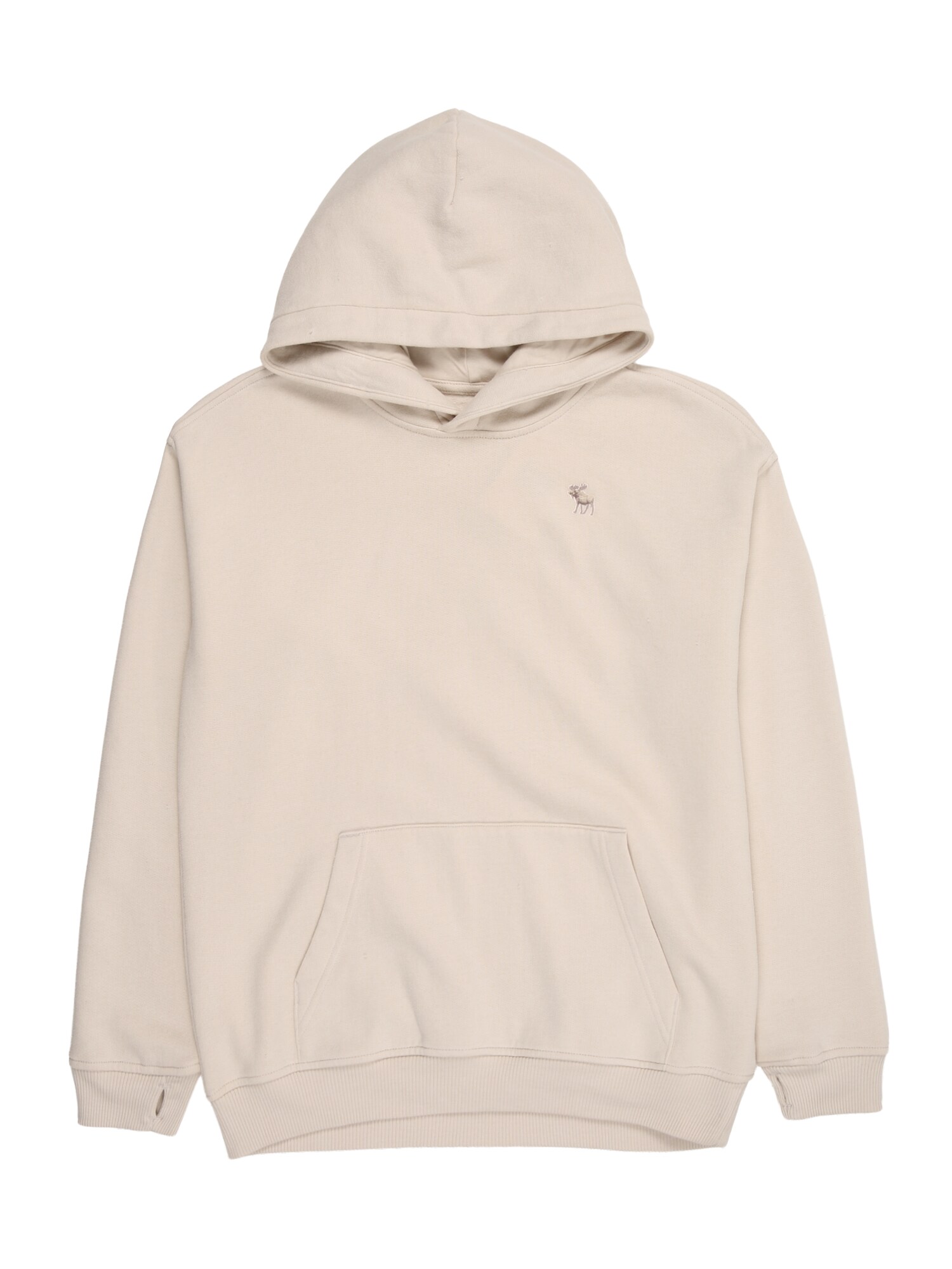 Abercrombie & Fitch Mikina 'ESSENTIALS FLEECE'  béžová