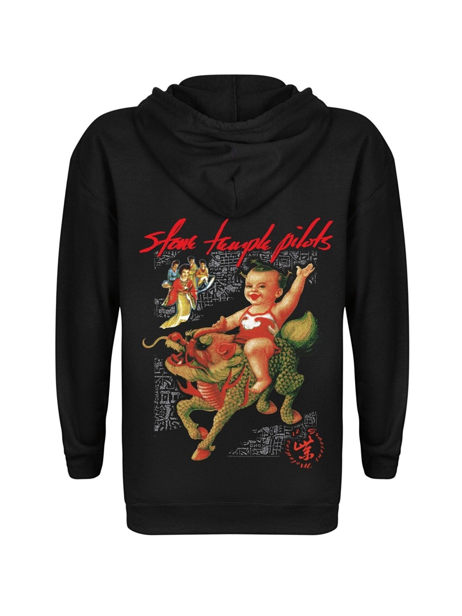 Rockshirts Sudadera 'Stone Temple Pilots Purple Pilots' negro – imagen 2