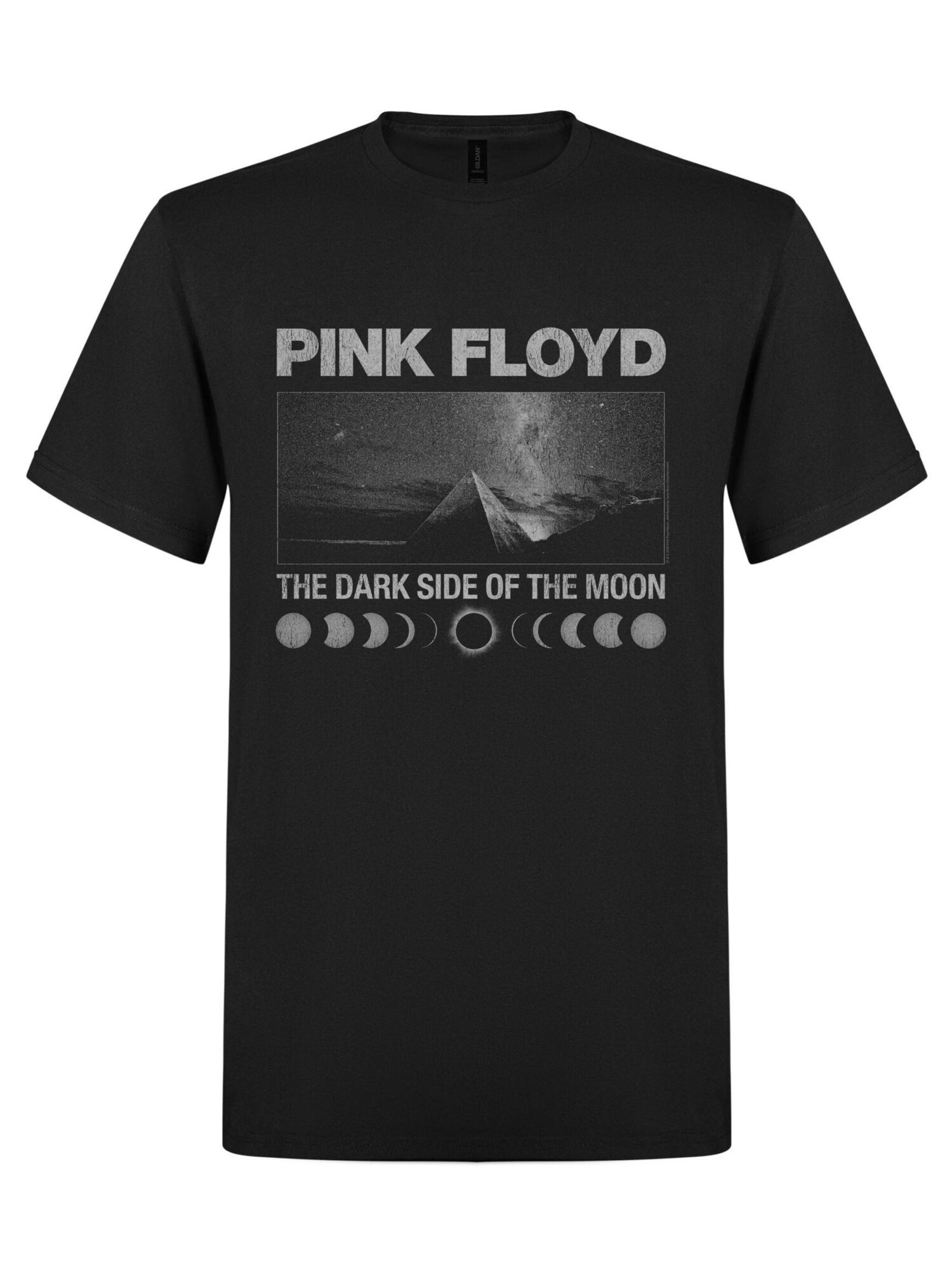 T-shirt 'Pink Floyd B/W Pyramids T-Shirt'