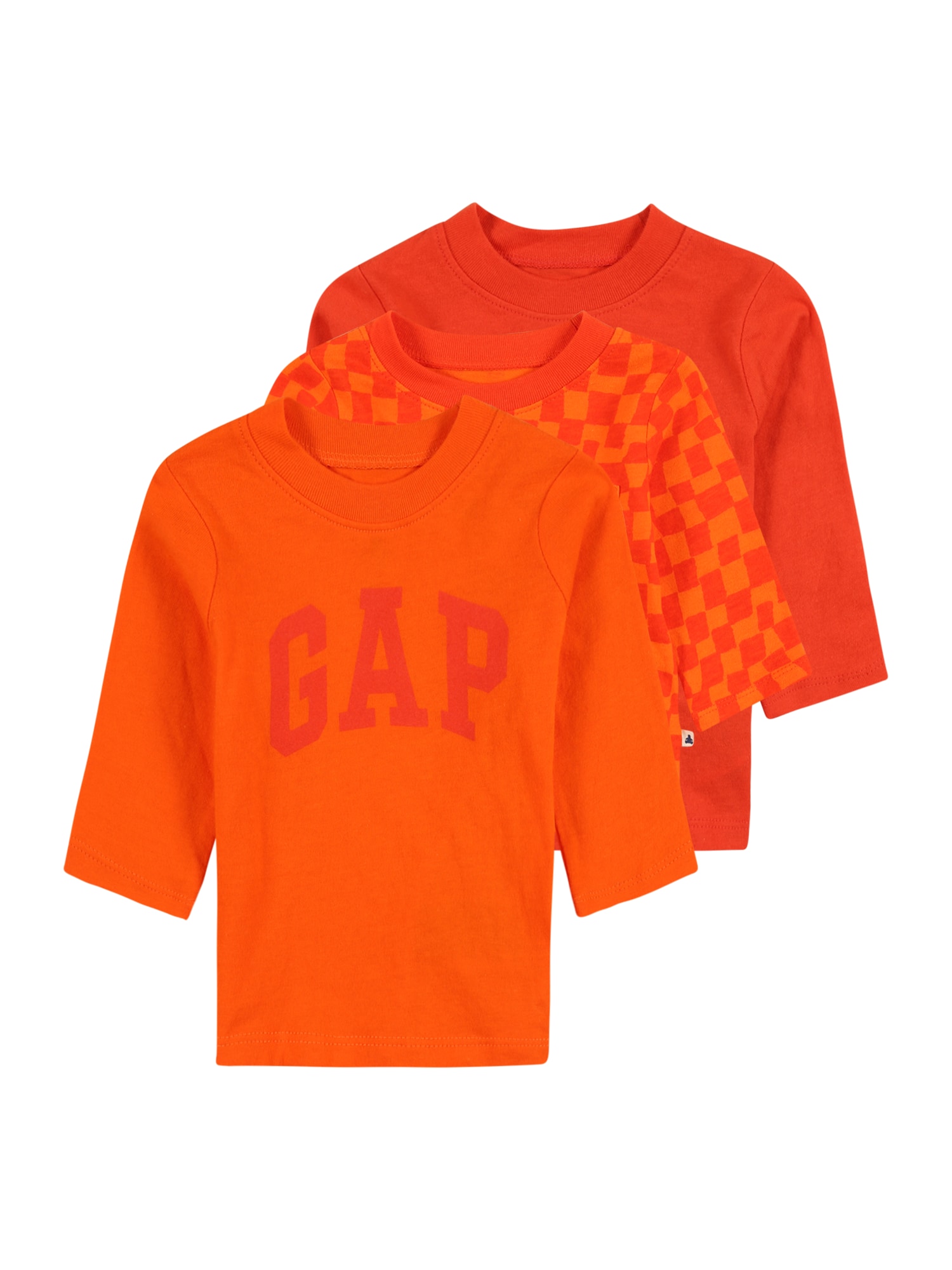 GAP Tricou  portocaliu / portocaliu închis