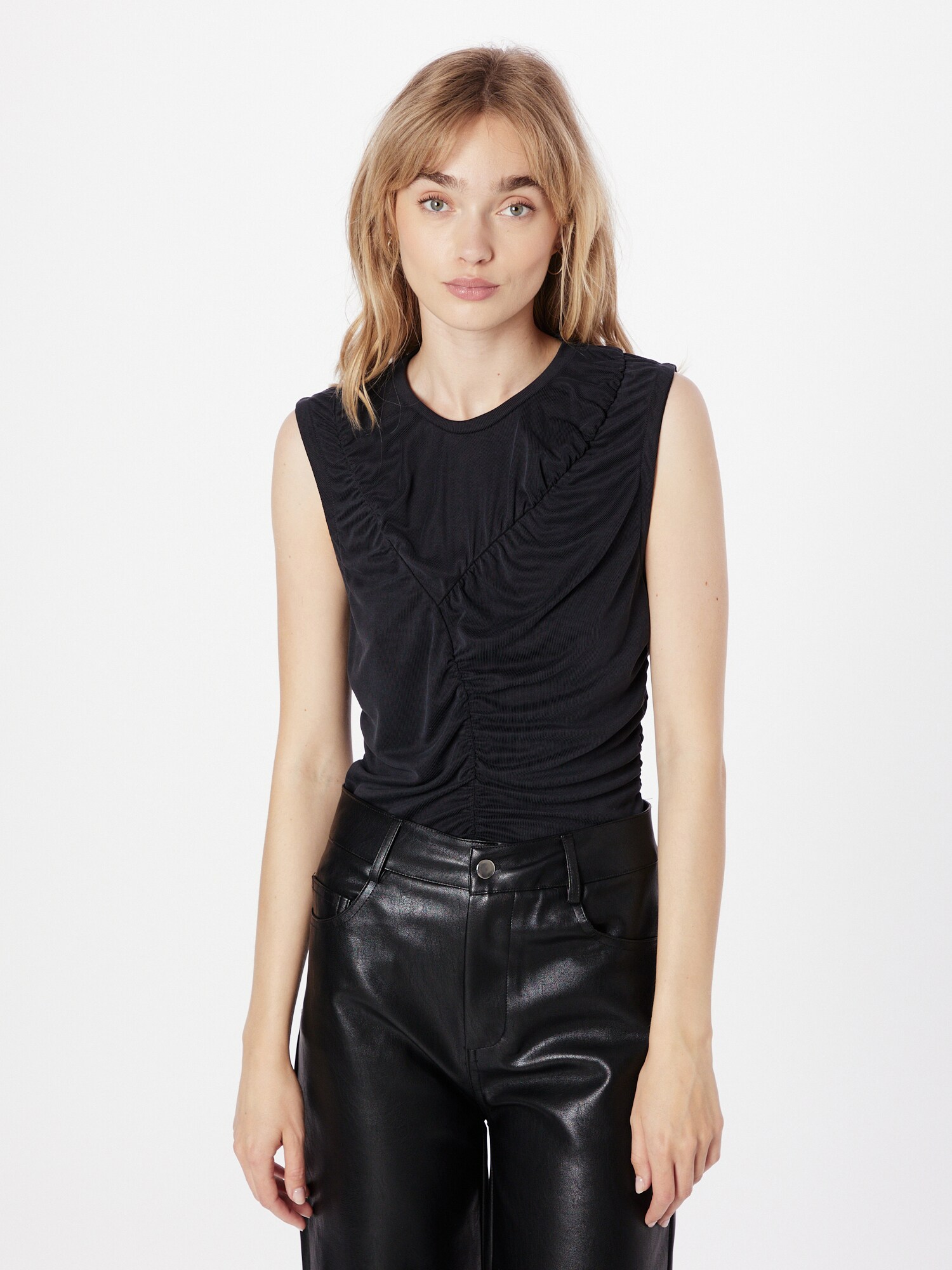 TOPSHOP Top  fekete termék 2. képe