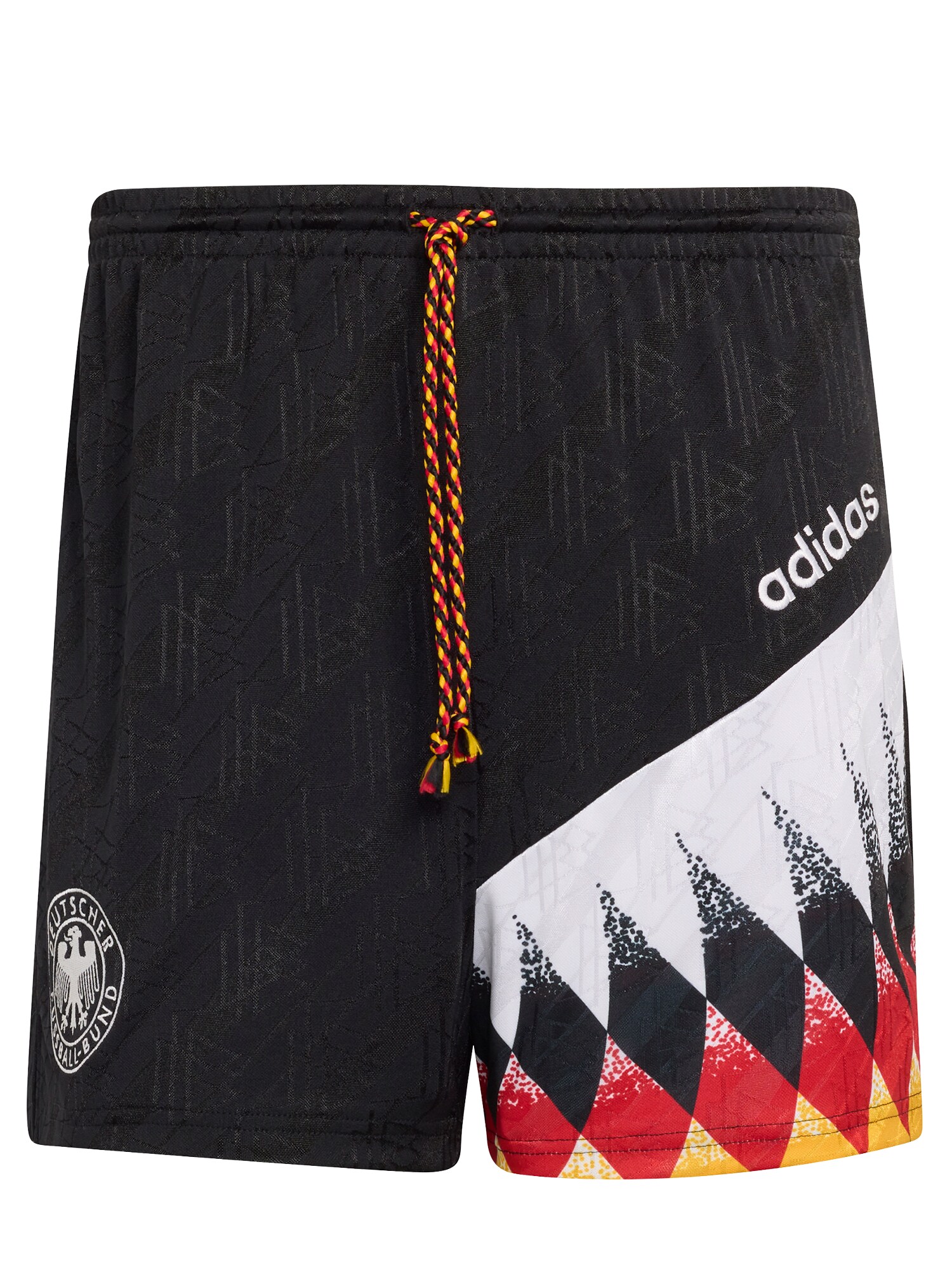 ADIDAS PERFORMANCE Športové nohavice 'Home  DFB 94'  žltá / červená / čierna