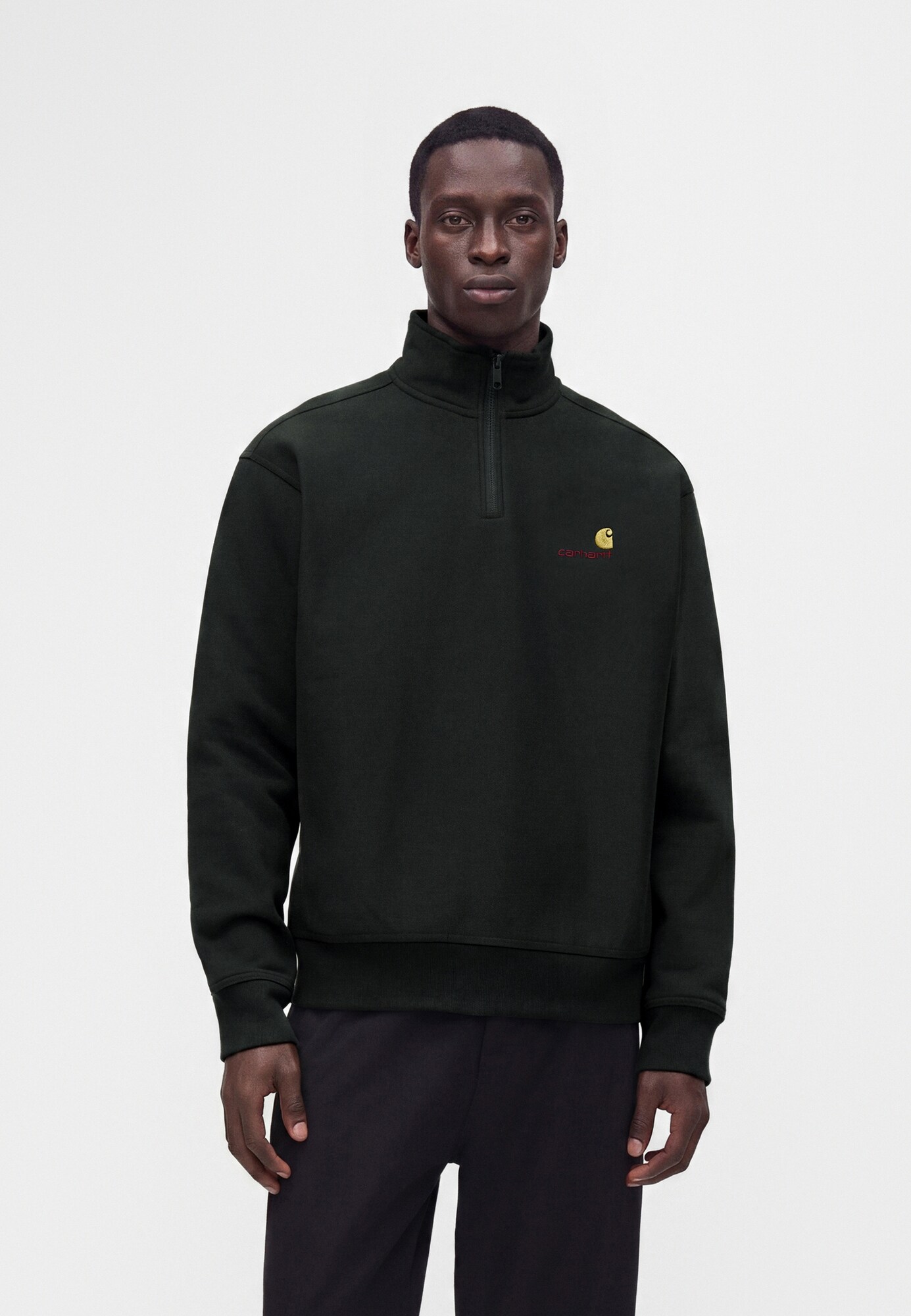 Carhartt WIP Sudadera 'American Script' negro – imagen 8