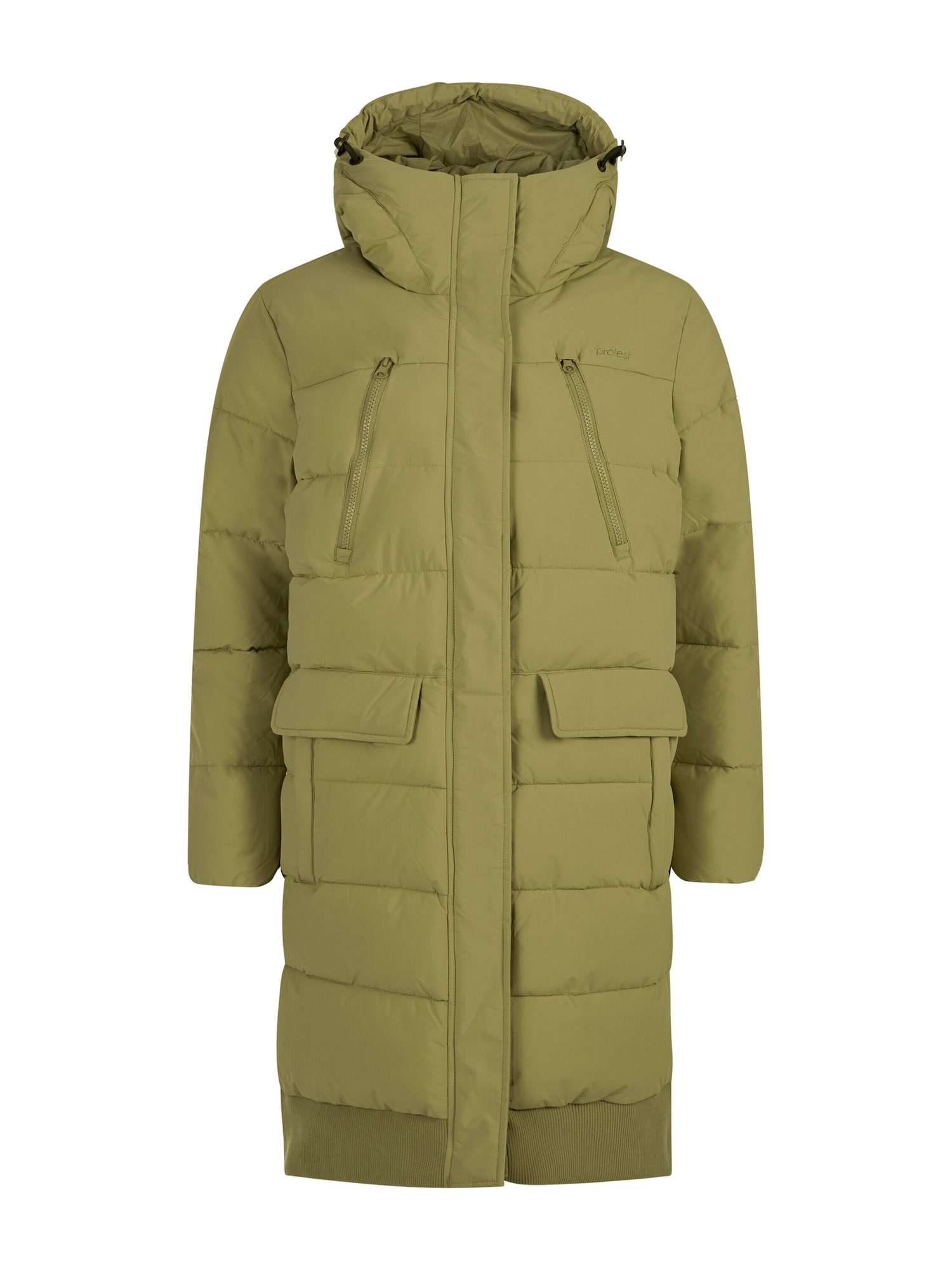 Protest Wintermantel 'PRTKooky' Groen