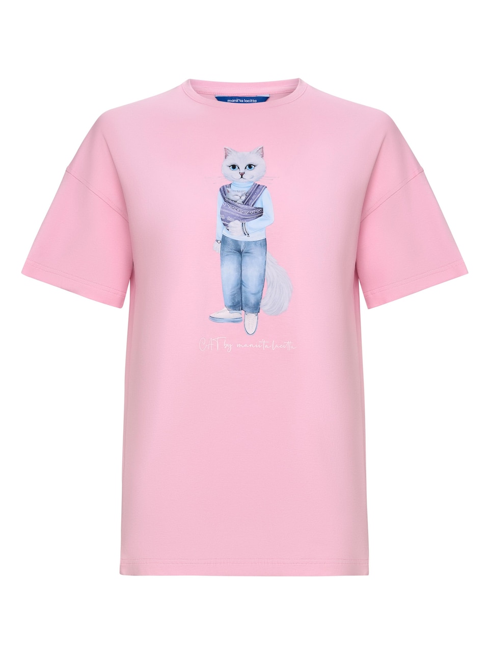 T-shirt 'Mother Cat with Kitty'