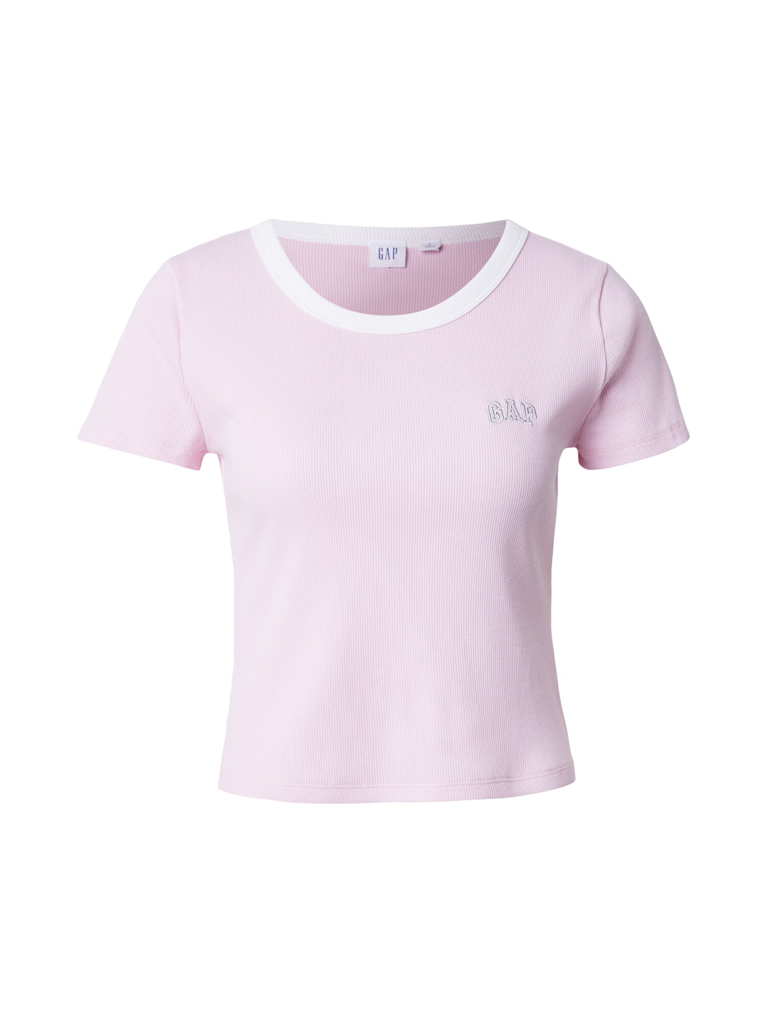 GAP Camiseta  rosé / plata / blanco
