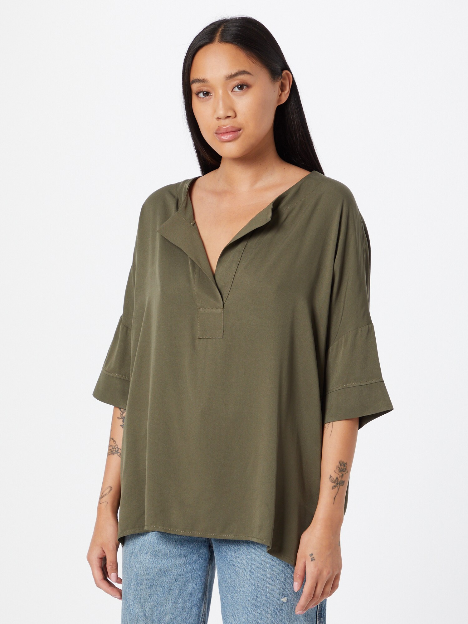 IMPERIAL Blúz  khaki termék 2. képe