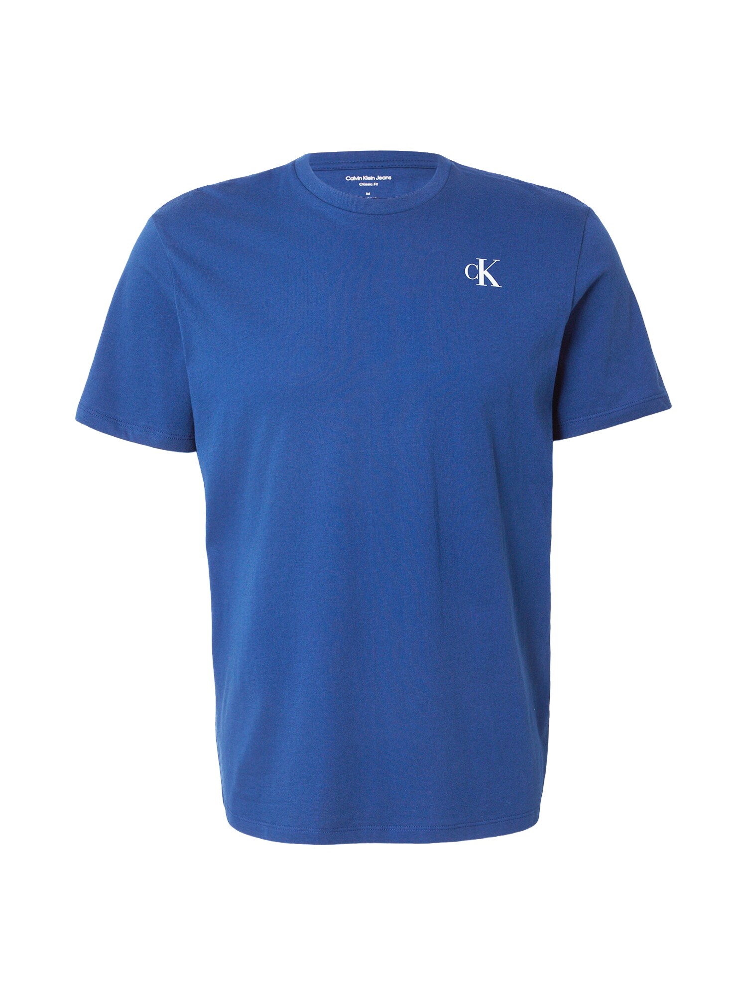 Calvin Klein Jeans Tričko  kráľovská modrá / biela