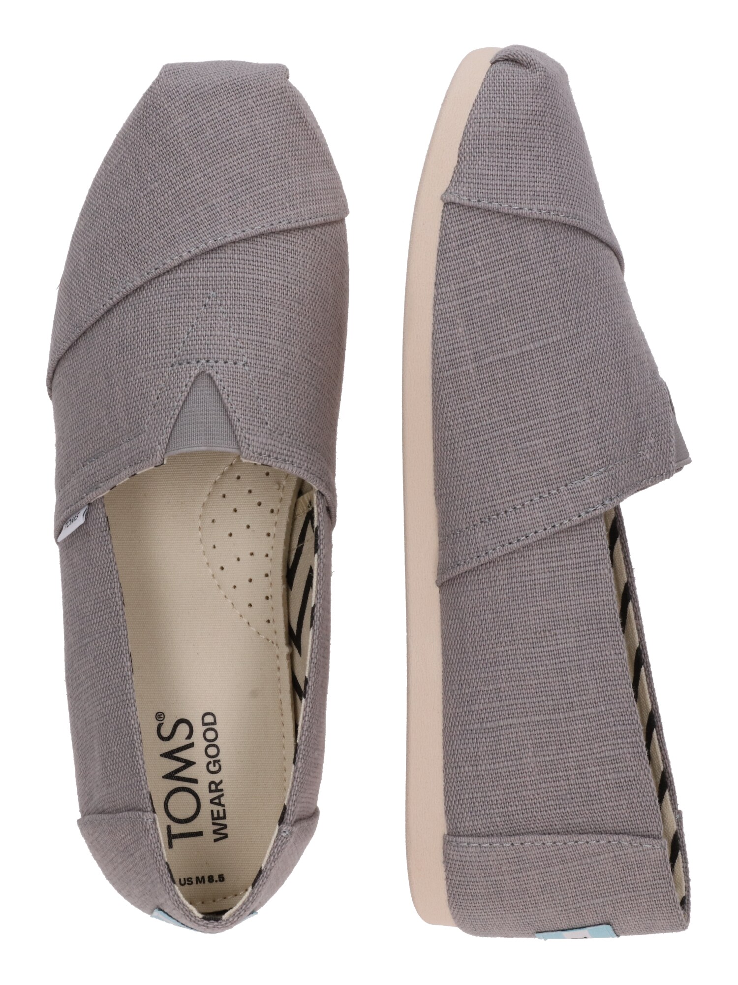 TOMS Házicipő 'CLASSIC'  szürke termék 2. képe