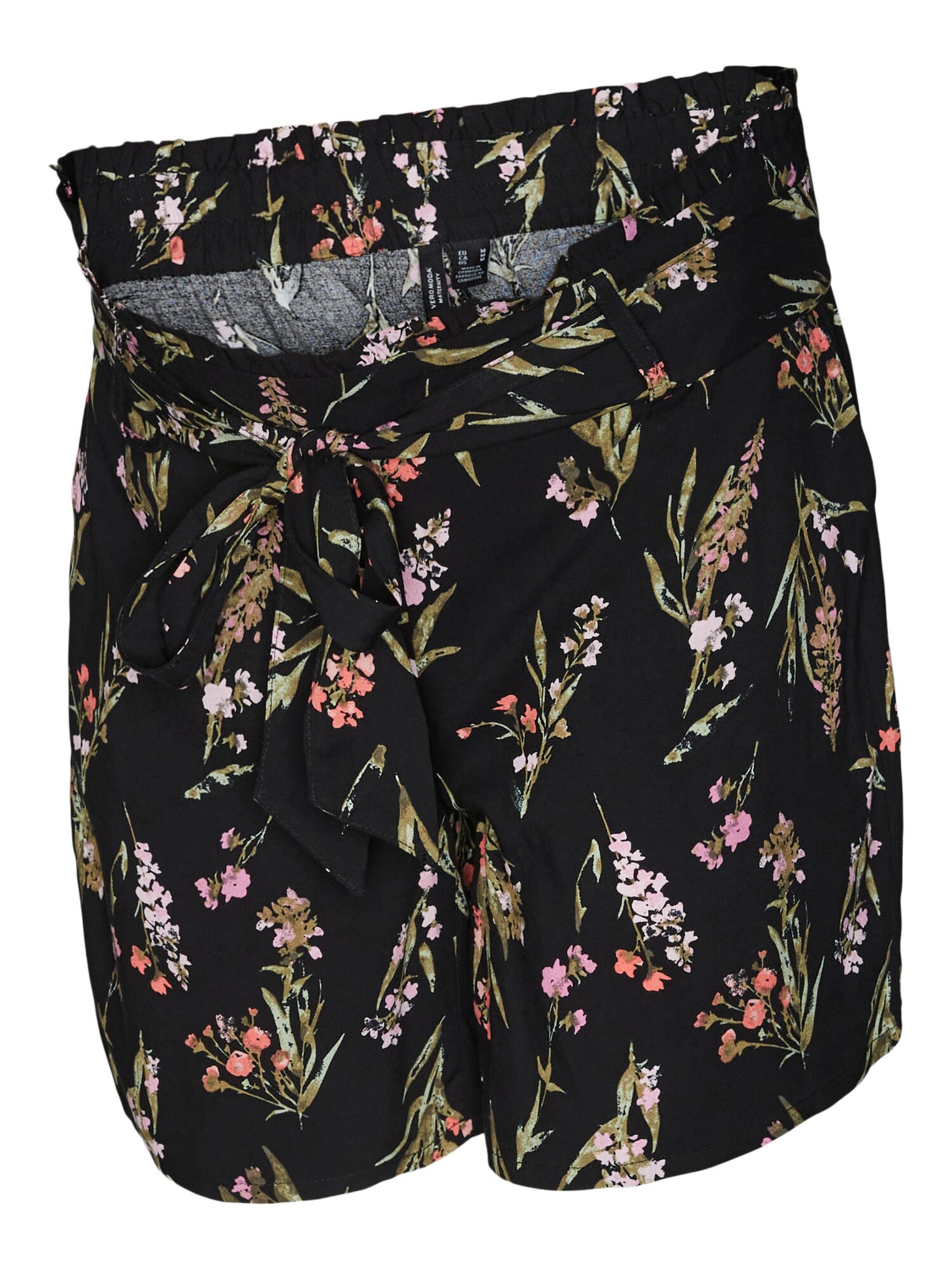 Vero Moda Maternity Hlače 'Measy'  kaki / roza / crna / bijela