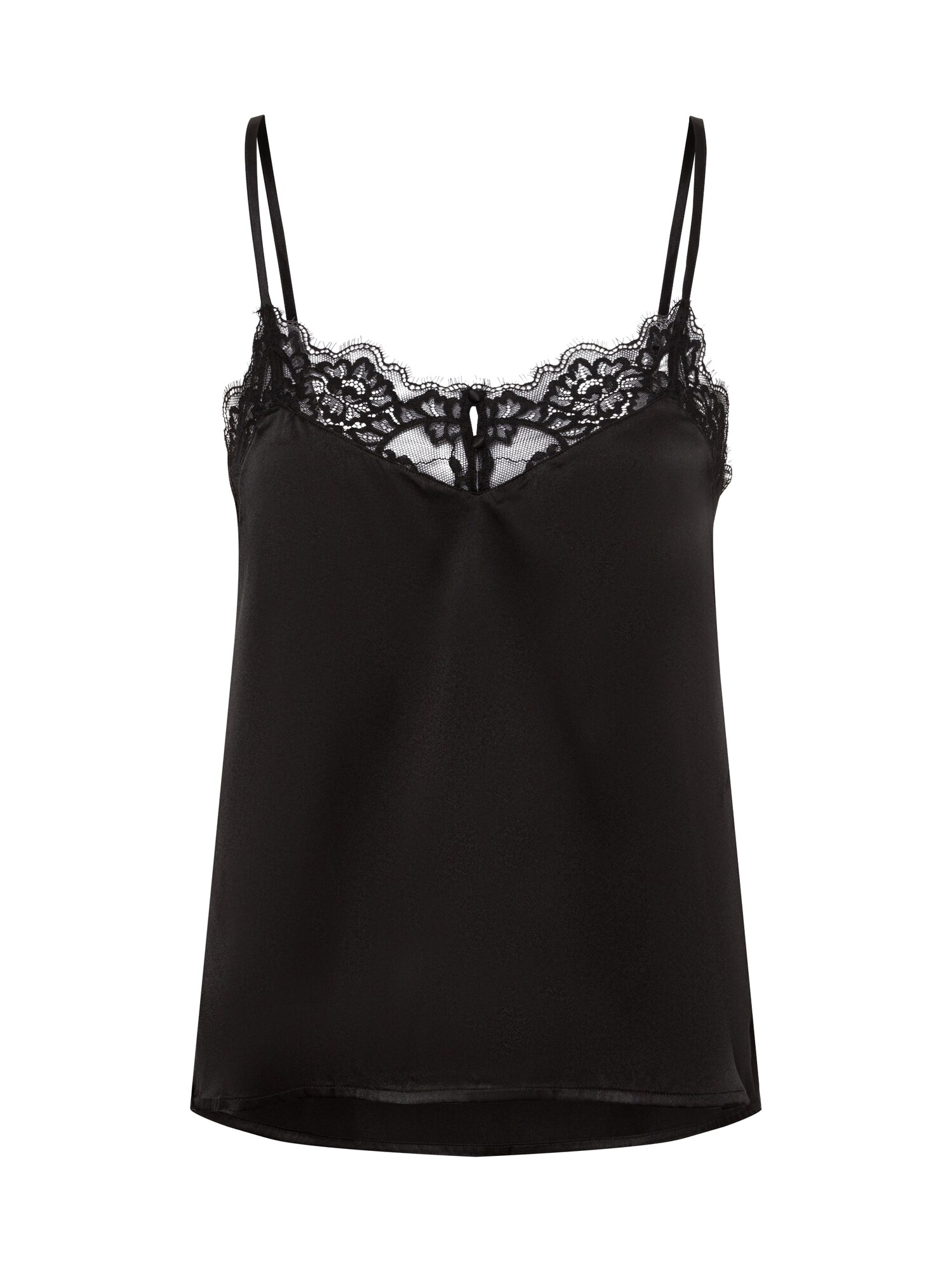 LASCANA Bluză de noapte  negru