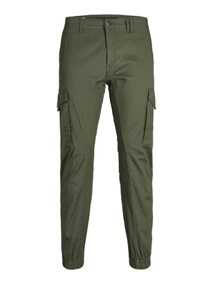 jack & jones Cargobroek ‘Paul Flake’ Groen / Olijfgroen / Donkergroen