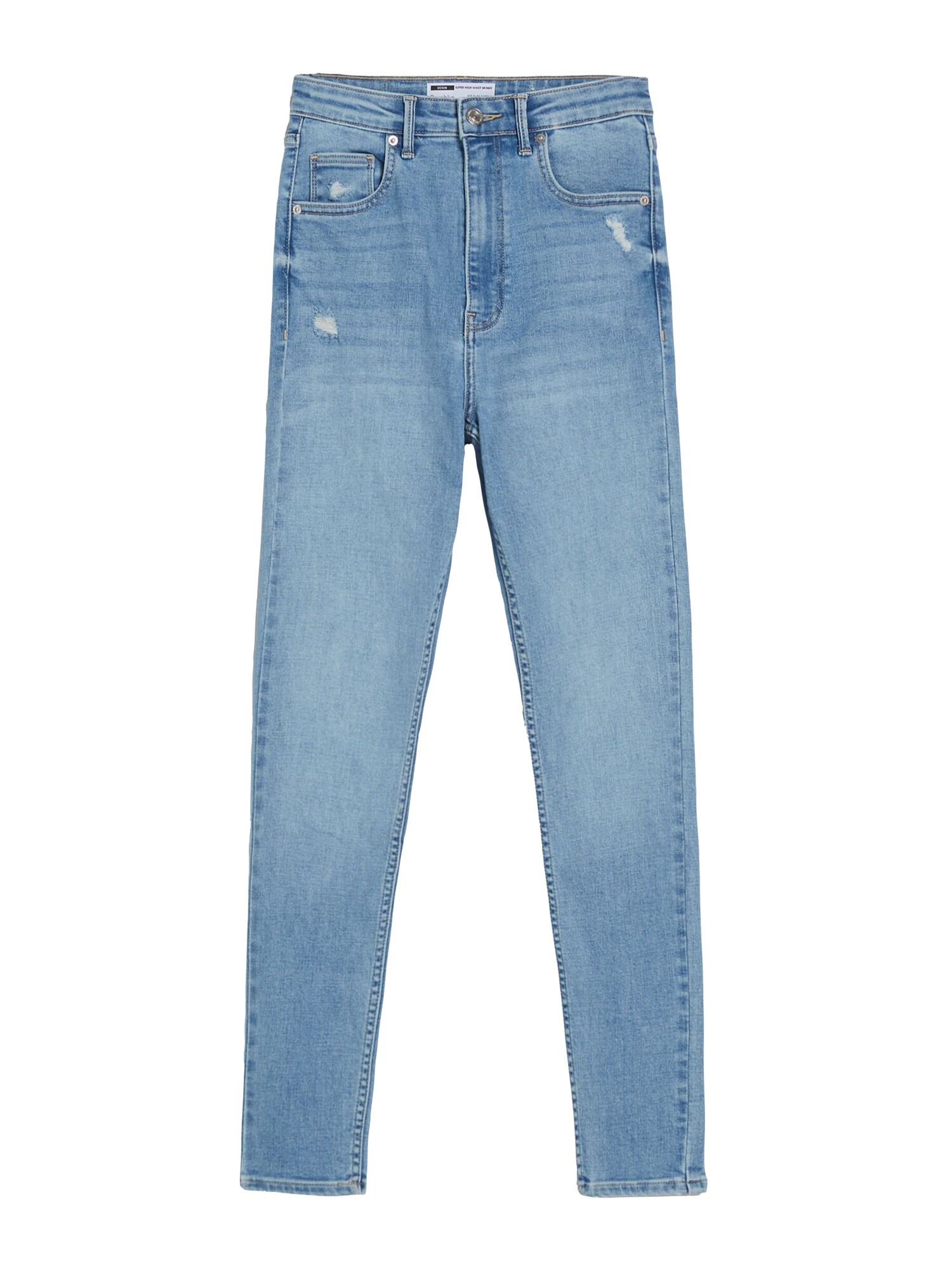 Bershka Kavbojke  moder denim