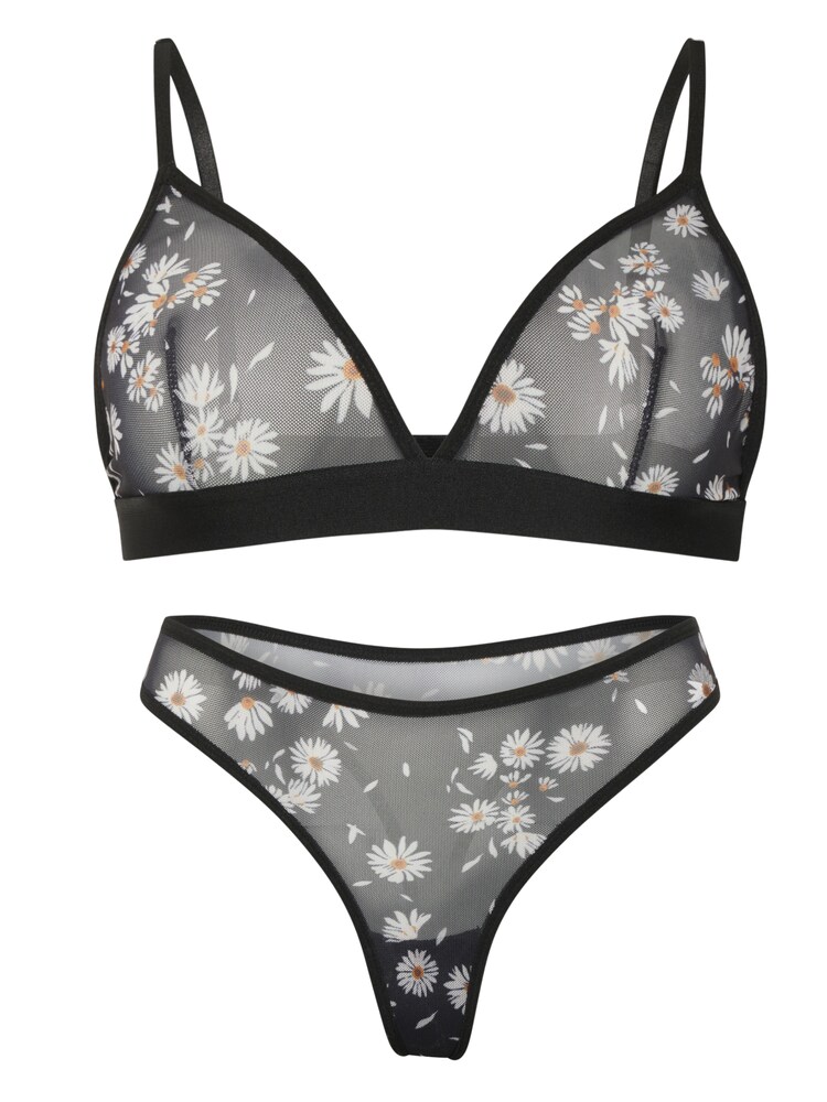 Orchibelle Wäsche-Sets Damen Größe 90 schwarz