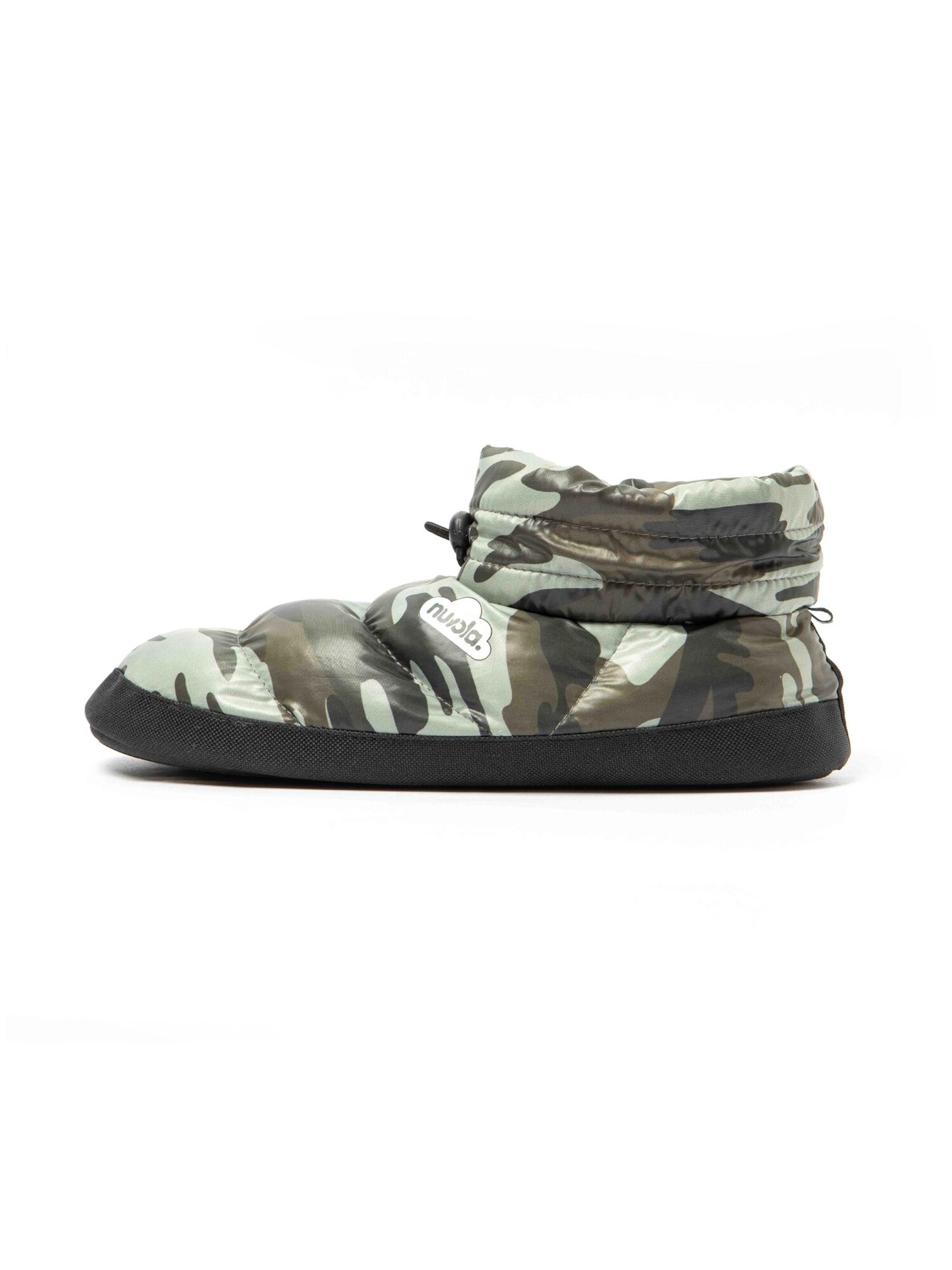 Nuvola. Zapatillas de casa 'Boot New Camouflage'  verde