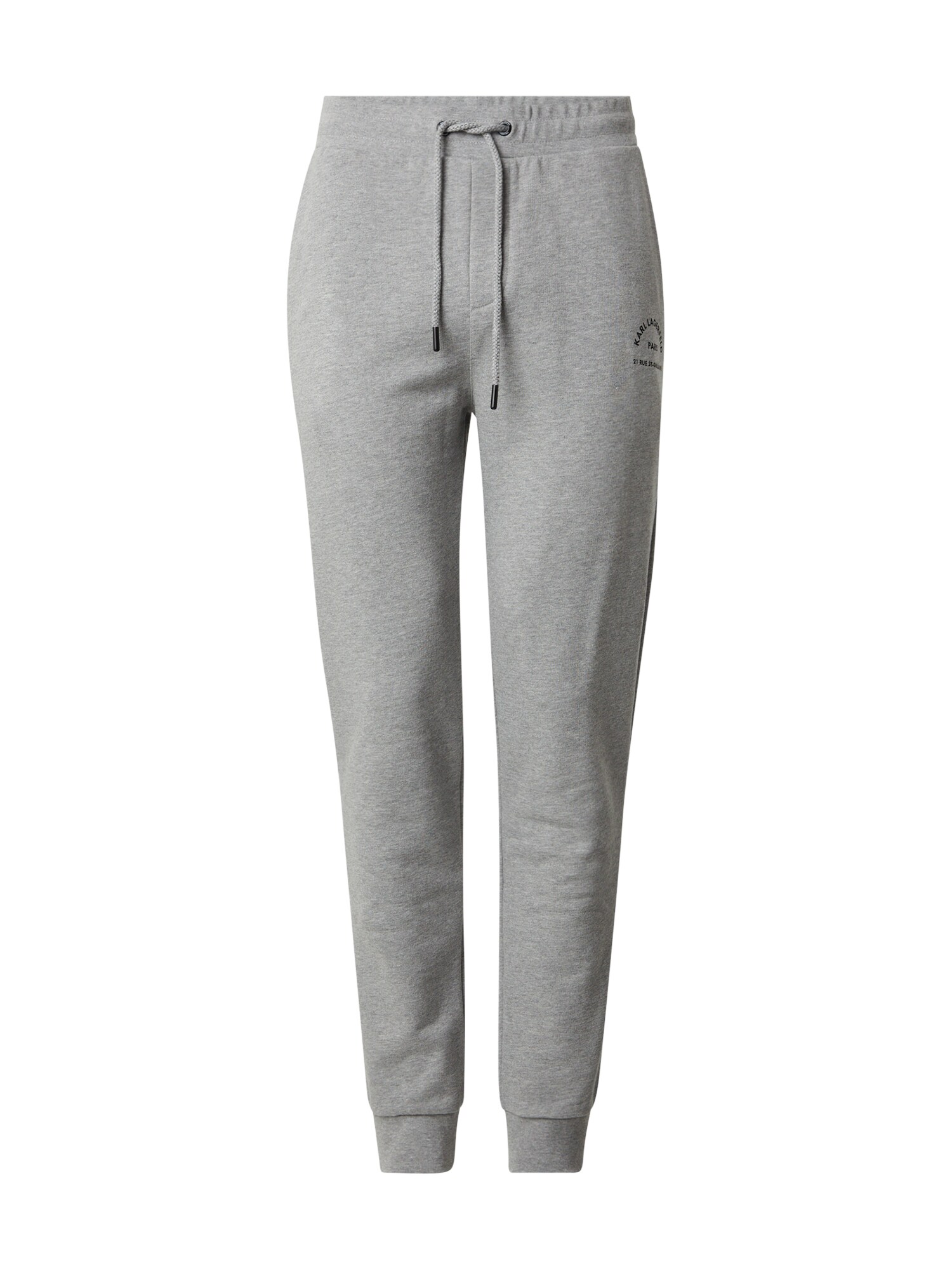 Karl Lagerfeld Pantaloni  gri amestecat / negru