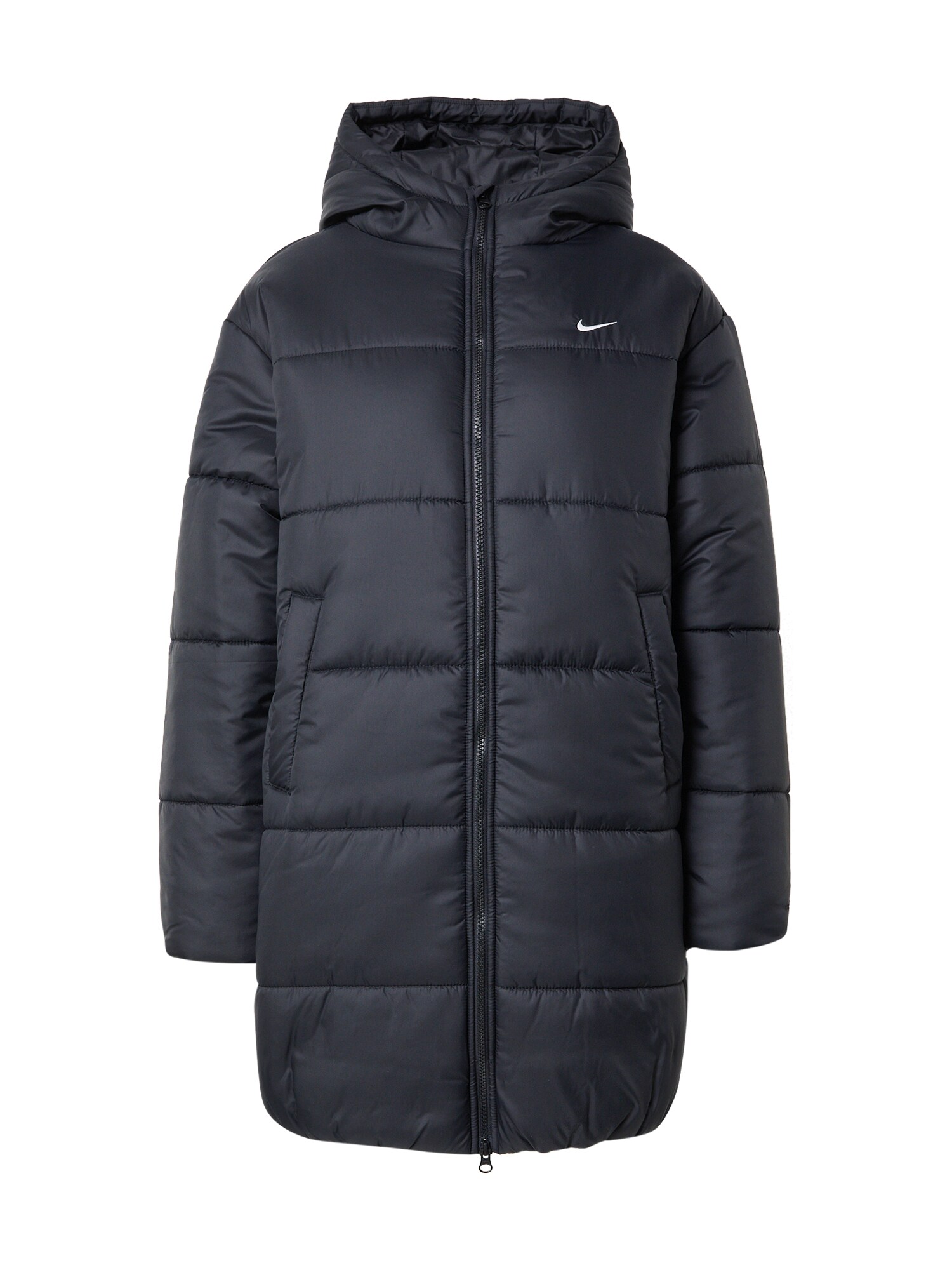 Nike Sportswear Palton de iarnă Classic  negru / alb